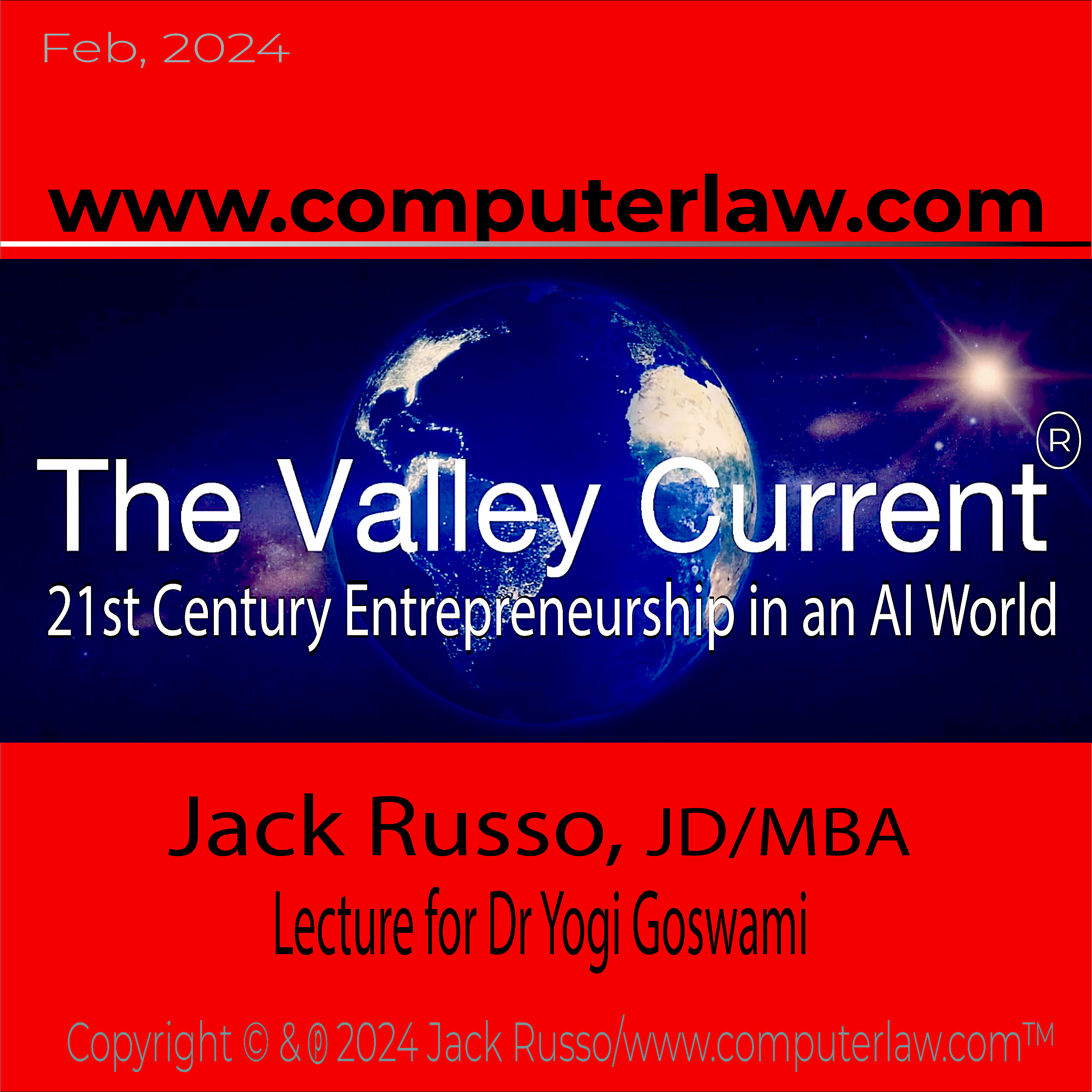The Valley Current®: 21st Century Entrepreneurship in an AI World