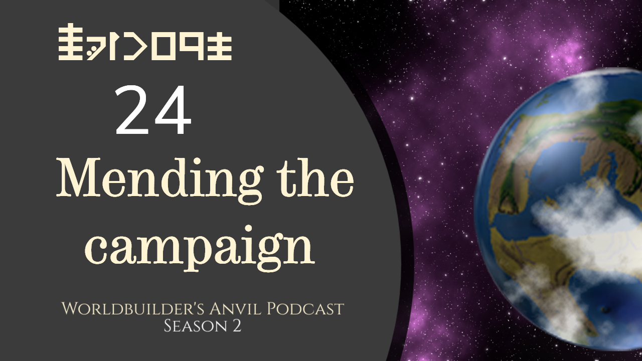 Season 2 Episode 24 Mending the campaign