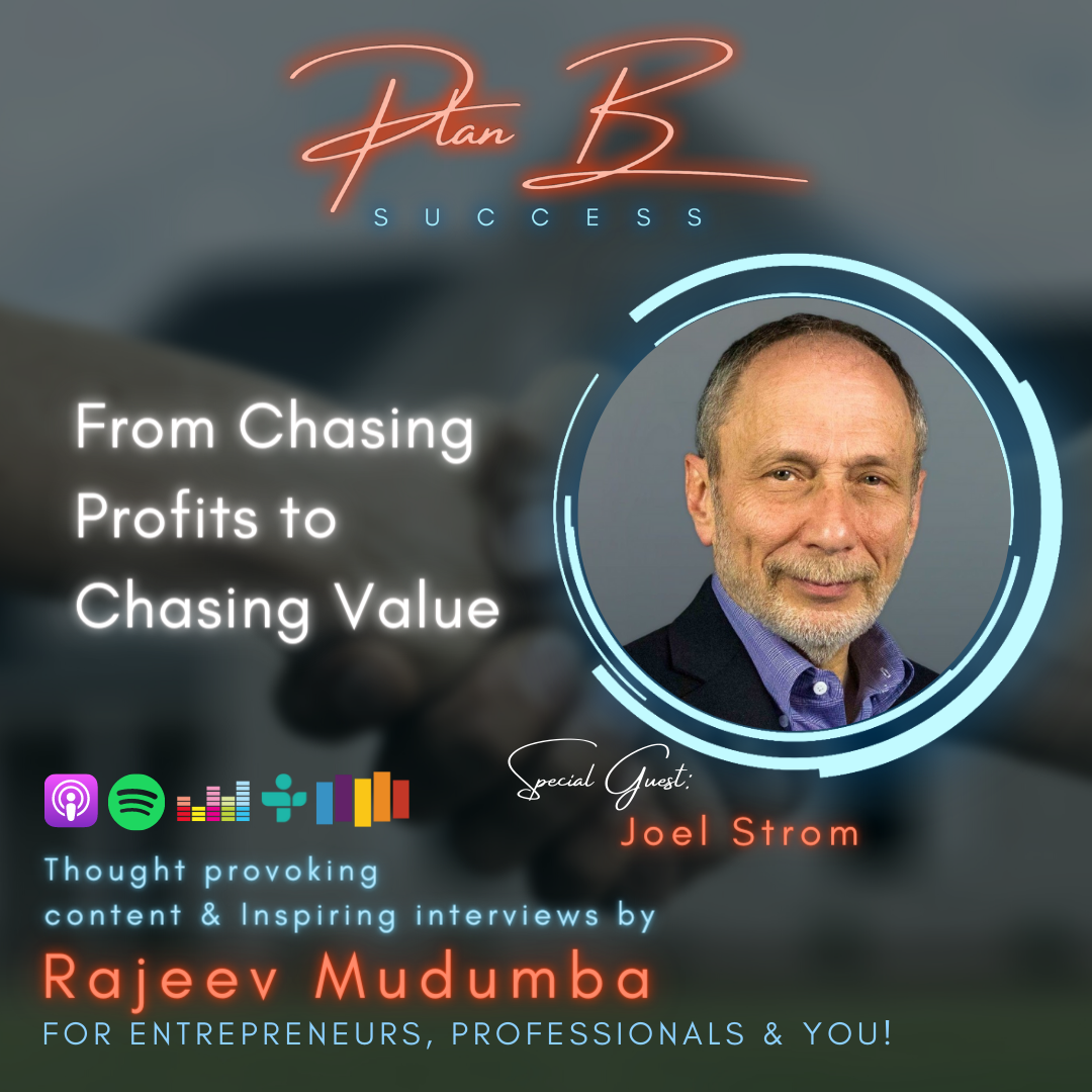 From Chasing Profits to Chasing Value w/ Joel Strom, CVO @ Chief Value Officers