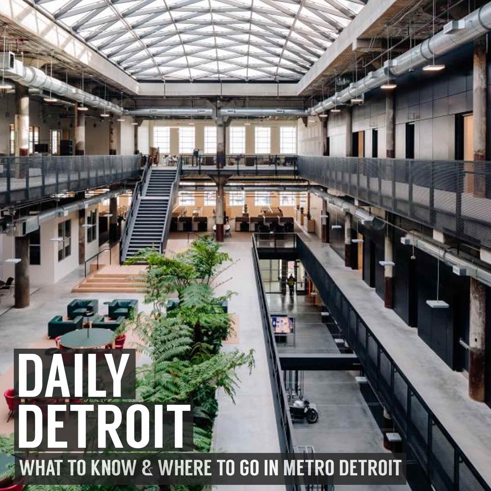 NewLab Detroit opens in old Book Depository // Water plant tour // Sahara comes downtown