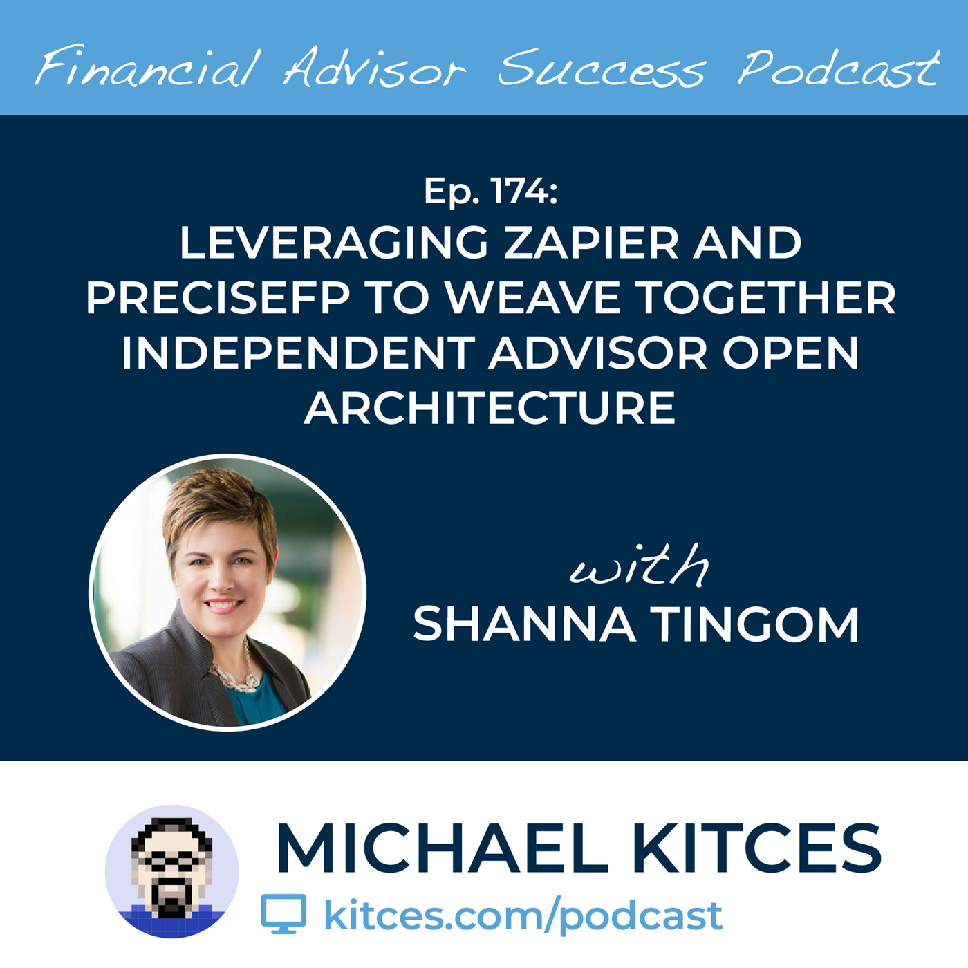 Ep 174: Leveraging Zapier And PreciseFP To Weave Together Independent Advisor Open Architecture with Shanna Tingom