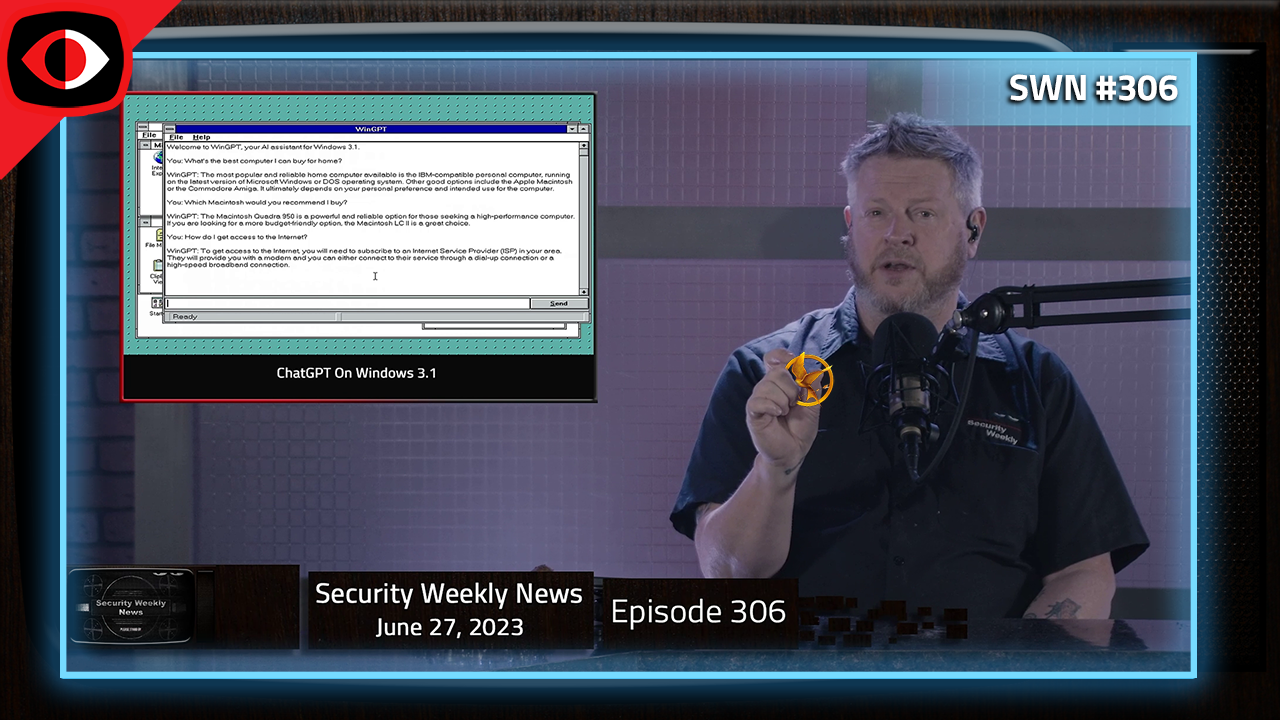 Win 3.1, Fortinet, Women in Cyber, Teams, IOS, Mockingjay, Jason Wood and More - SWN #306
