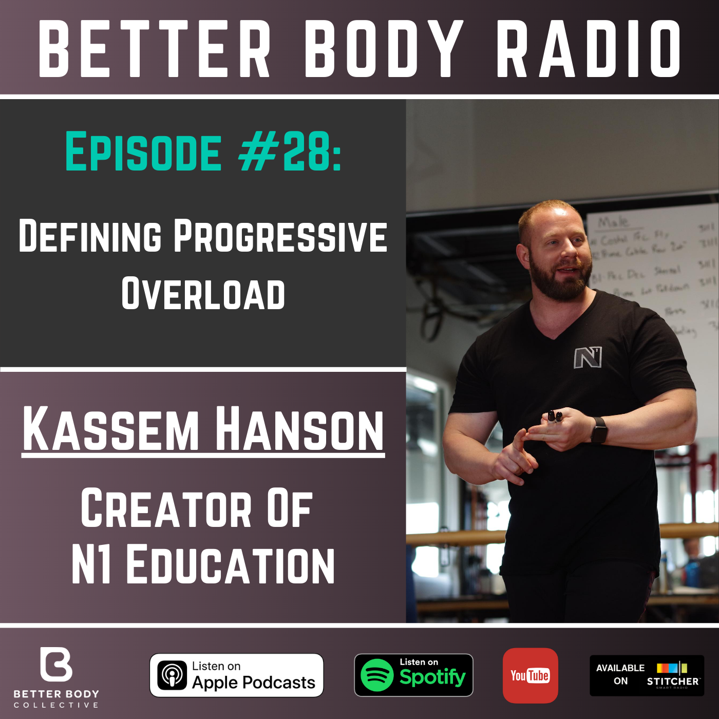 Episode #28 with Kassem Hanson - Defining Progressive Overload