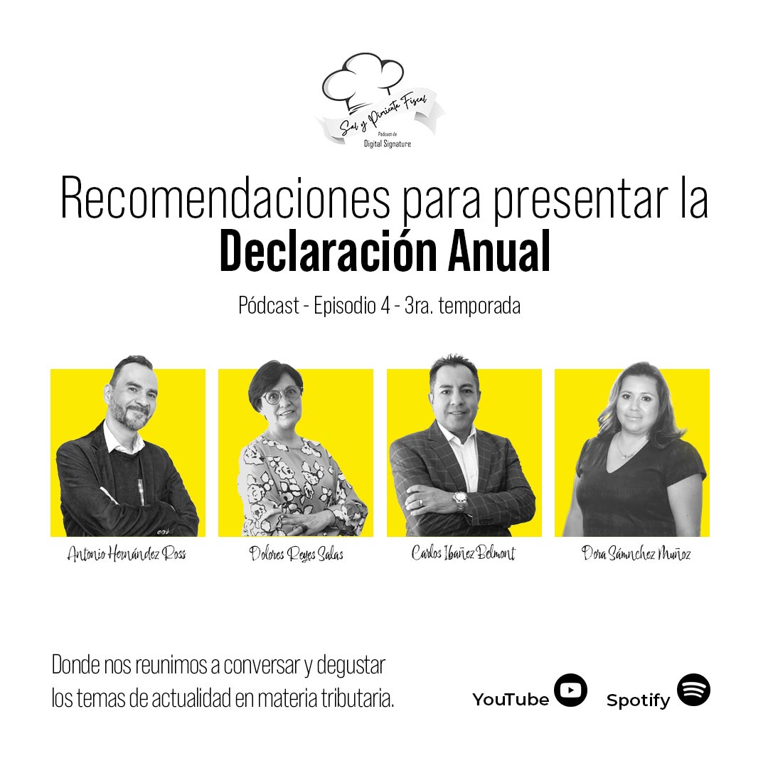 Recomendaciones para presentar la Declaración Anual (Episodio 4)