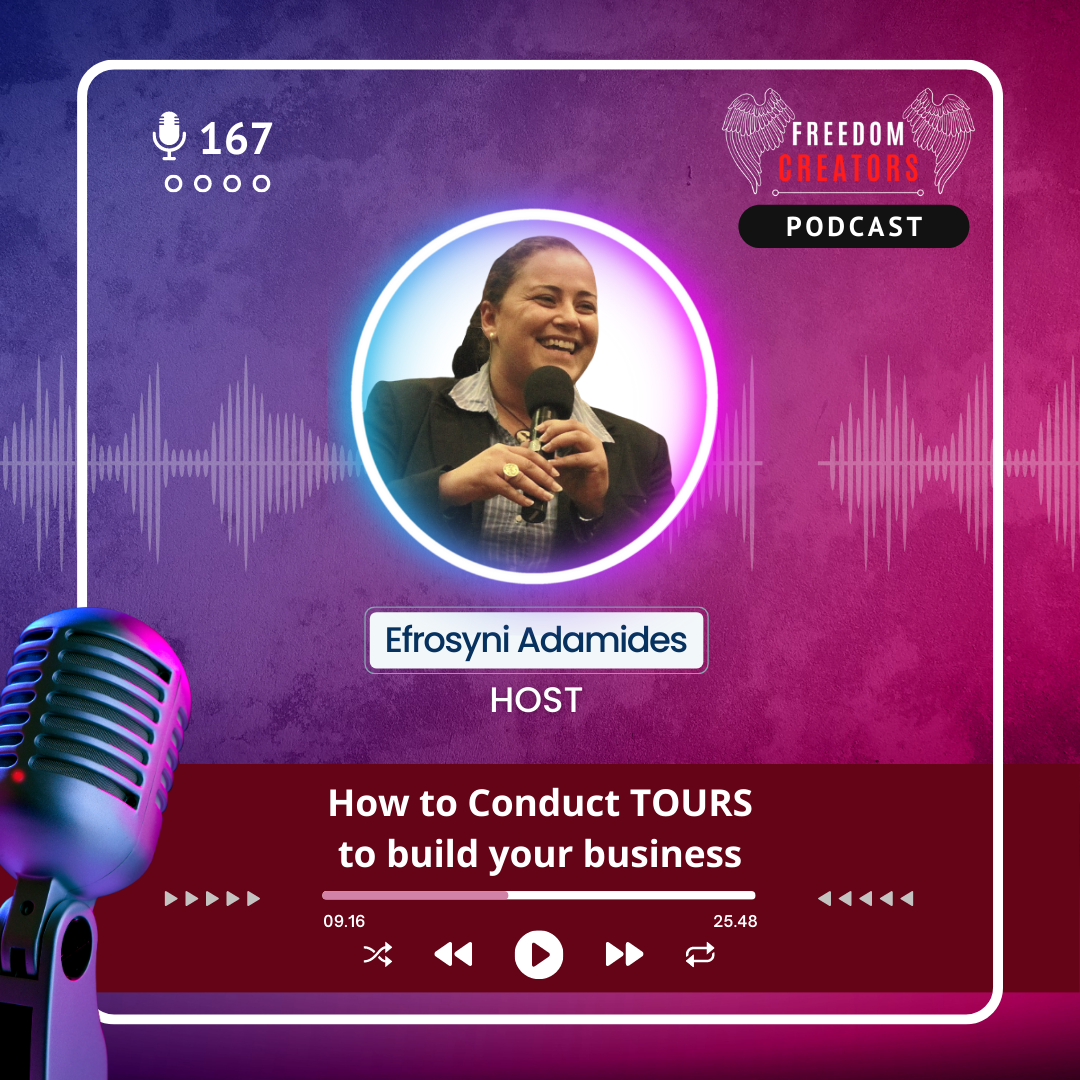 167. How to Conduct TOURS to build your business