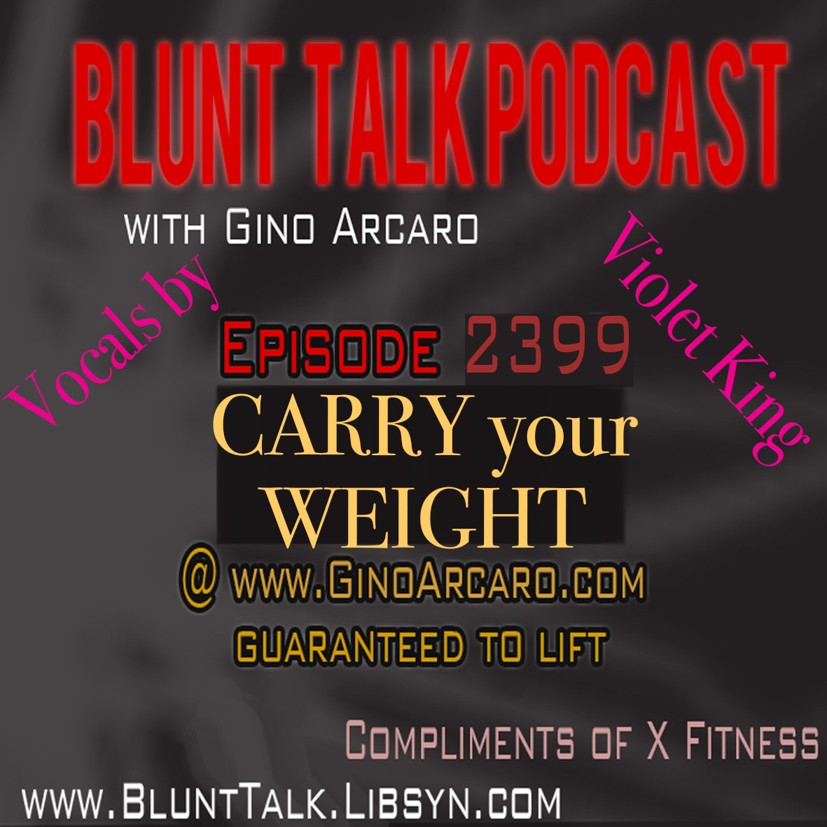 2399. Carry your weight.
