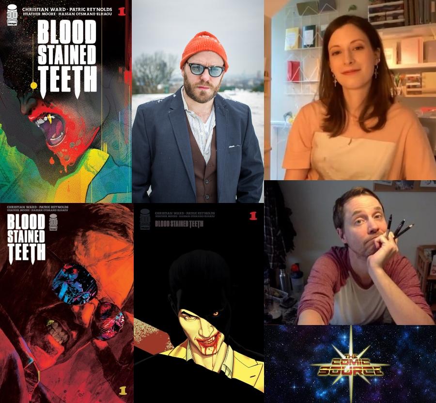 Blood-Stained Teeth Spotlight with CJ Ward, Patric Reynolds & Heather Moore