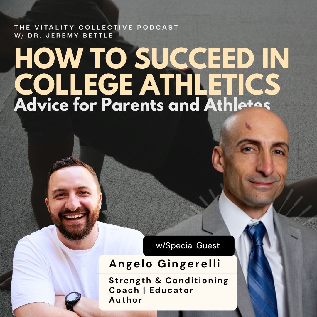 EP 43 – How to Succeed in College Athletics | Advice for Parents and Athletes with Angelo Gingerelli