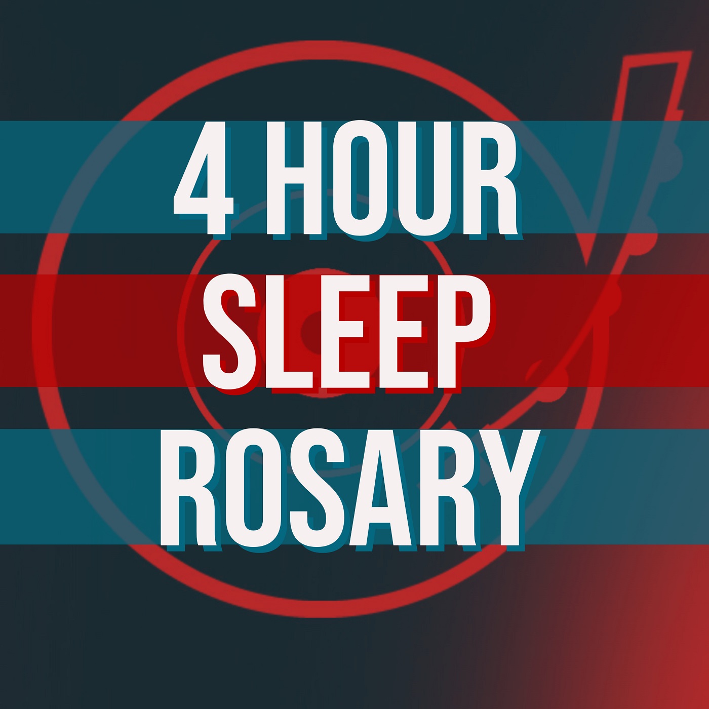 4 Hour Sleep Rosary - Complete - Soft Rain + Music Interludes