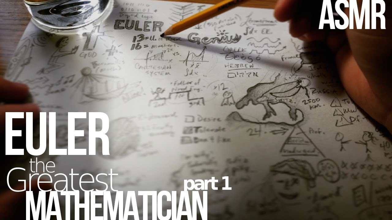 The Life of Euler: the Greatest Mathematician (part 1) | ASMR math history