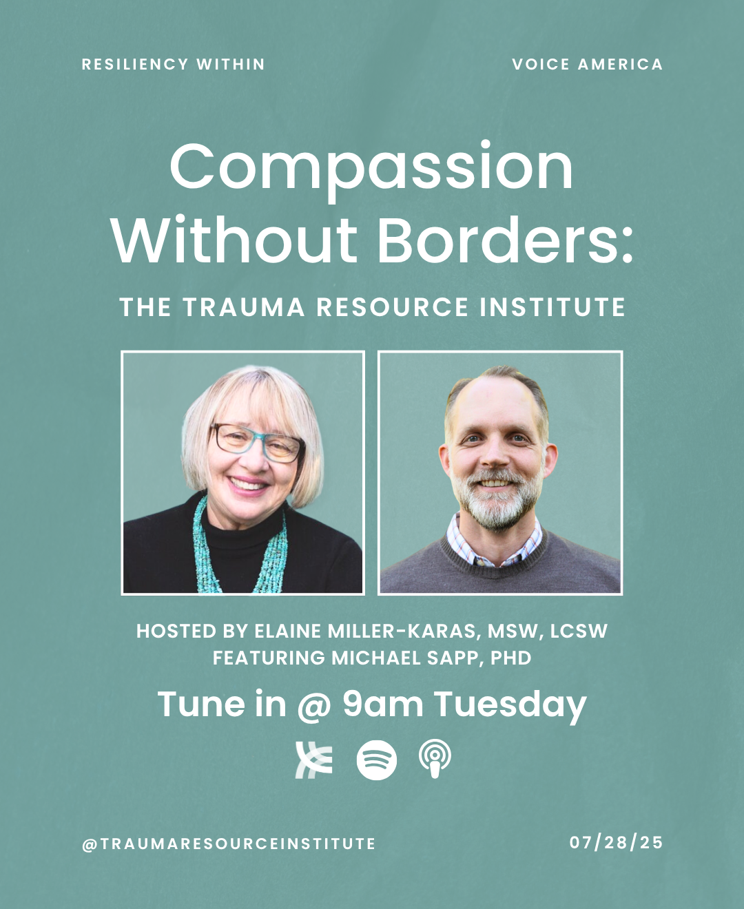 Compassion without Borders:  The Trauma Resource Institute