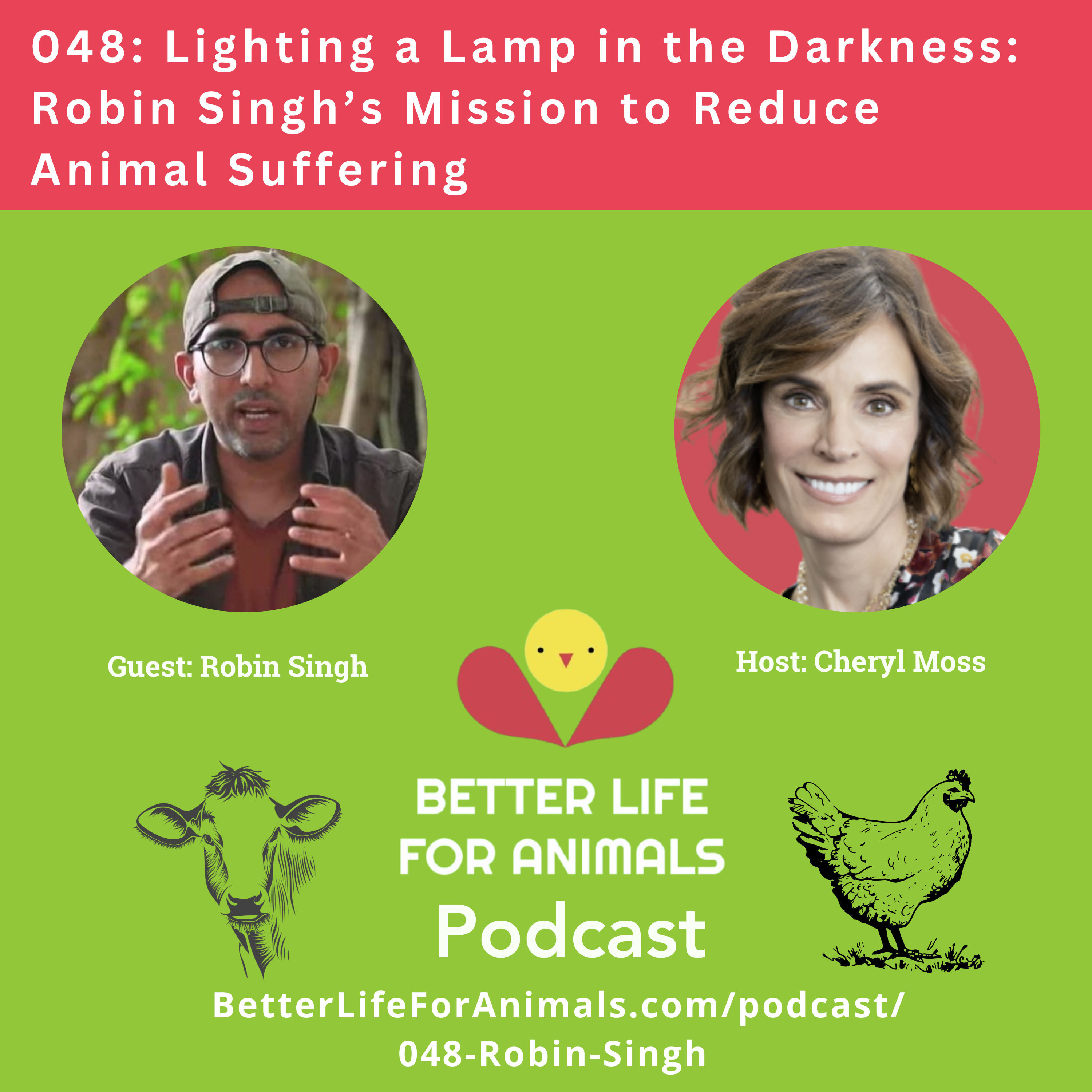 048: Lighting a Lamp in the Darkness: Robin Singh's Mission to Reduce Animal Suffering 048: Lighting a Lamp in the Darkness: Robin Singh's Mission to Reduce Animal Suffering