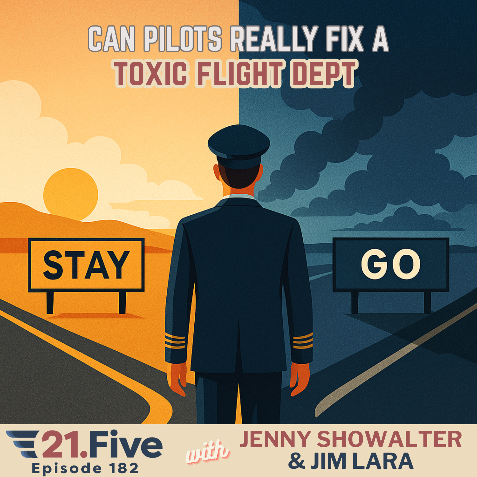 182. When the Flight Department’s Broken, Do You Stay or Go?