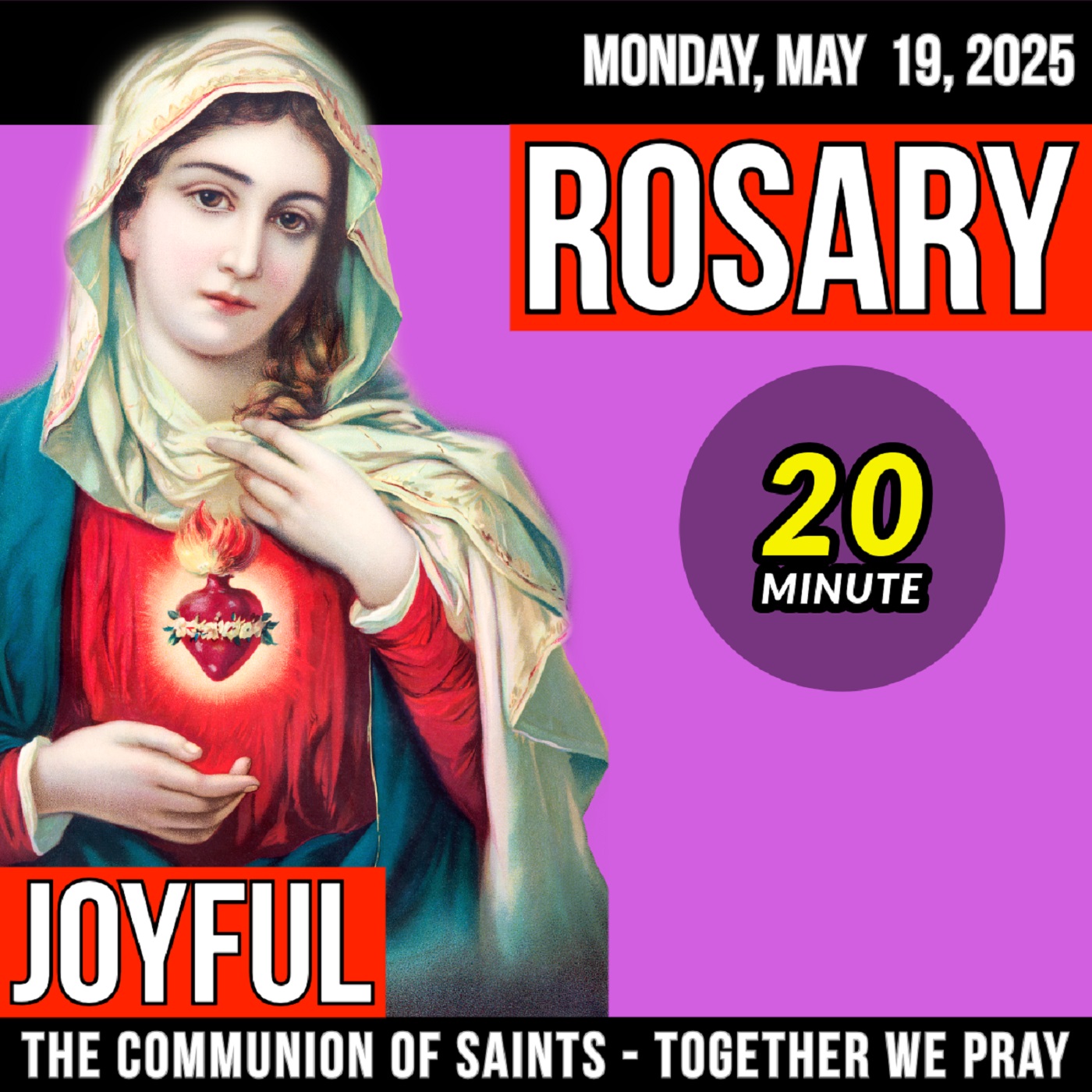 LISTEN - ROSARY MONDAY - Theme: ABUNDANT LOVE
