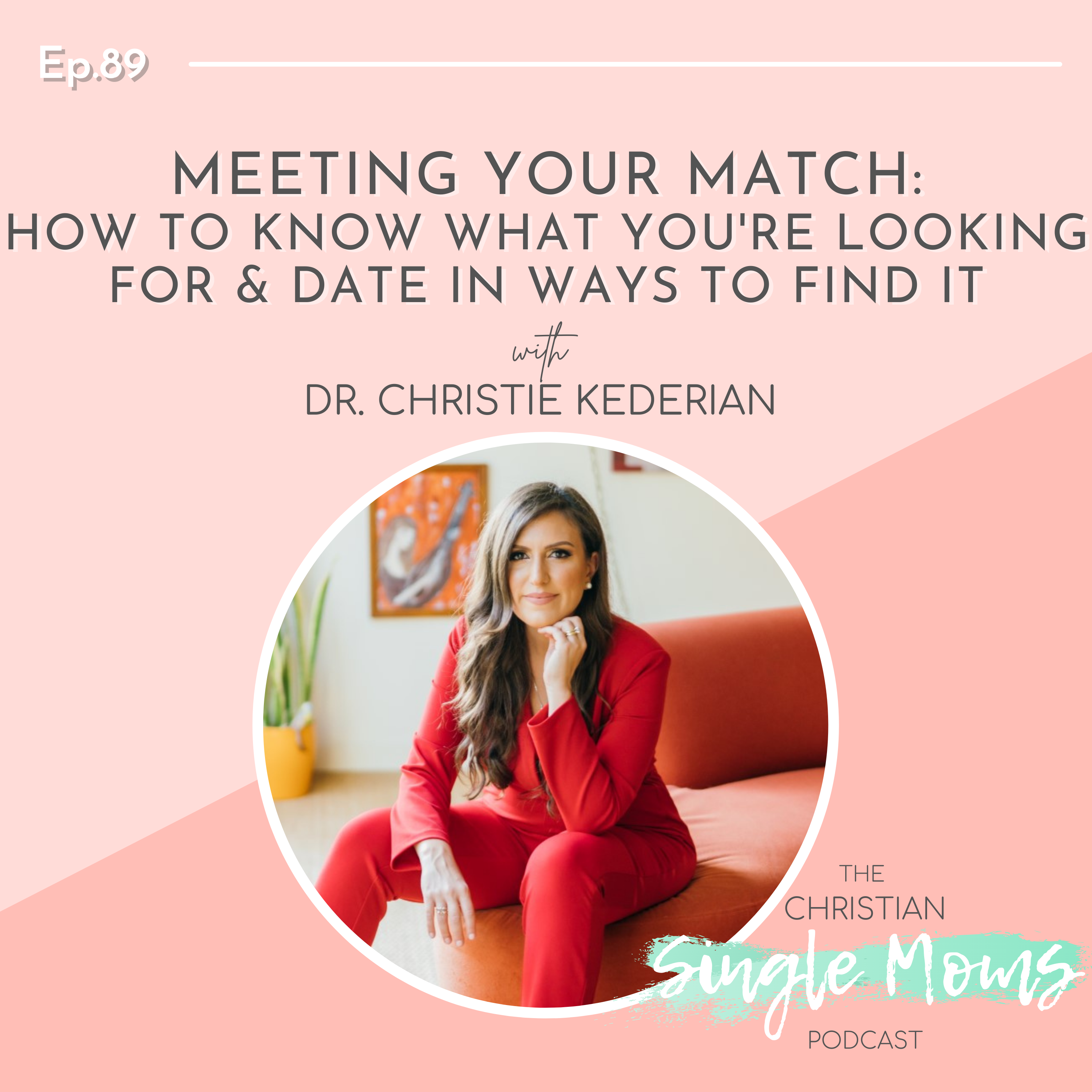 Meeting Your Match: How to Know What You're Looking For & Date in Ways to Find It with Dr. Christie Kederian