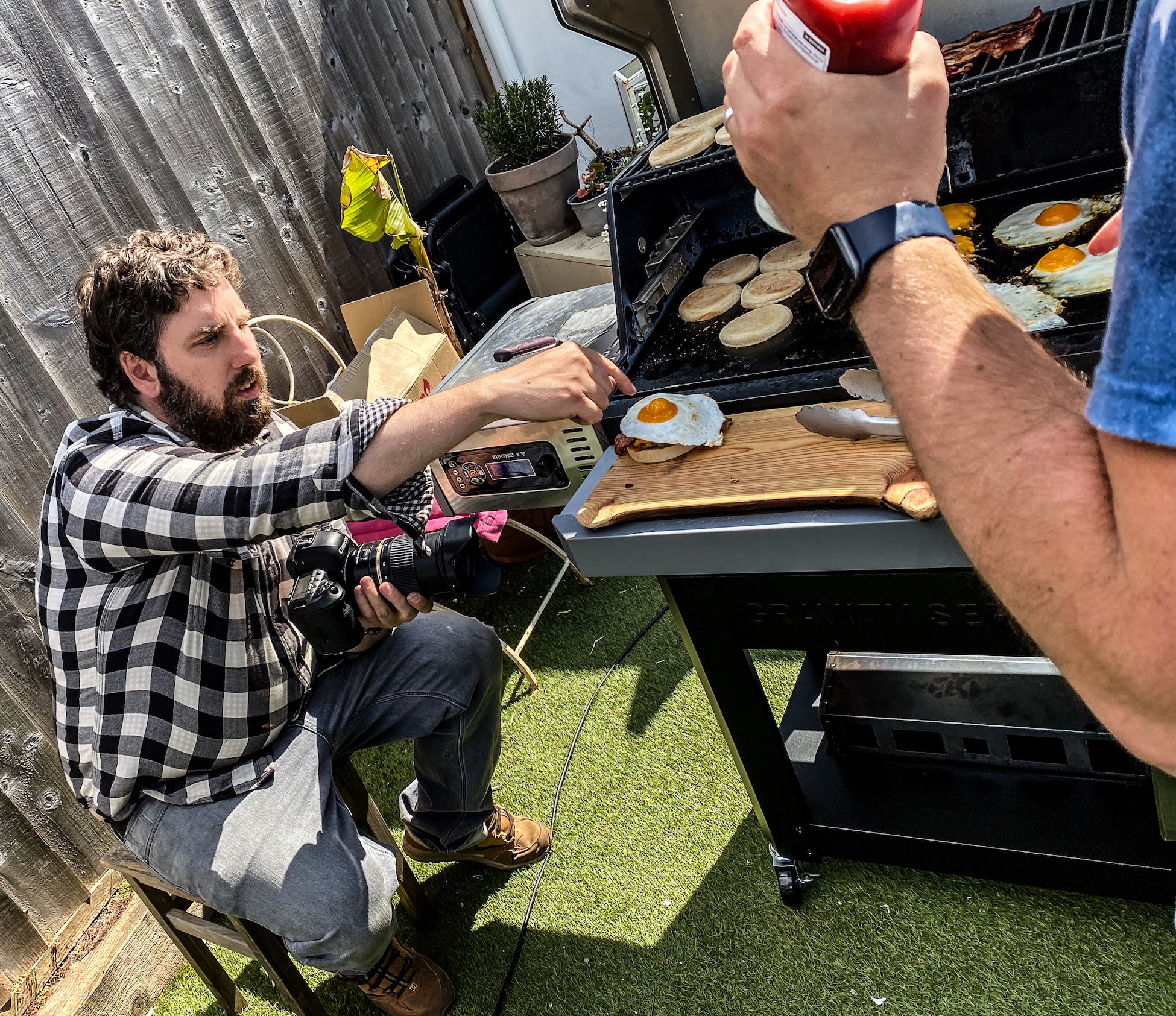 Barbecue Meeting with a Masterbuilt