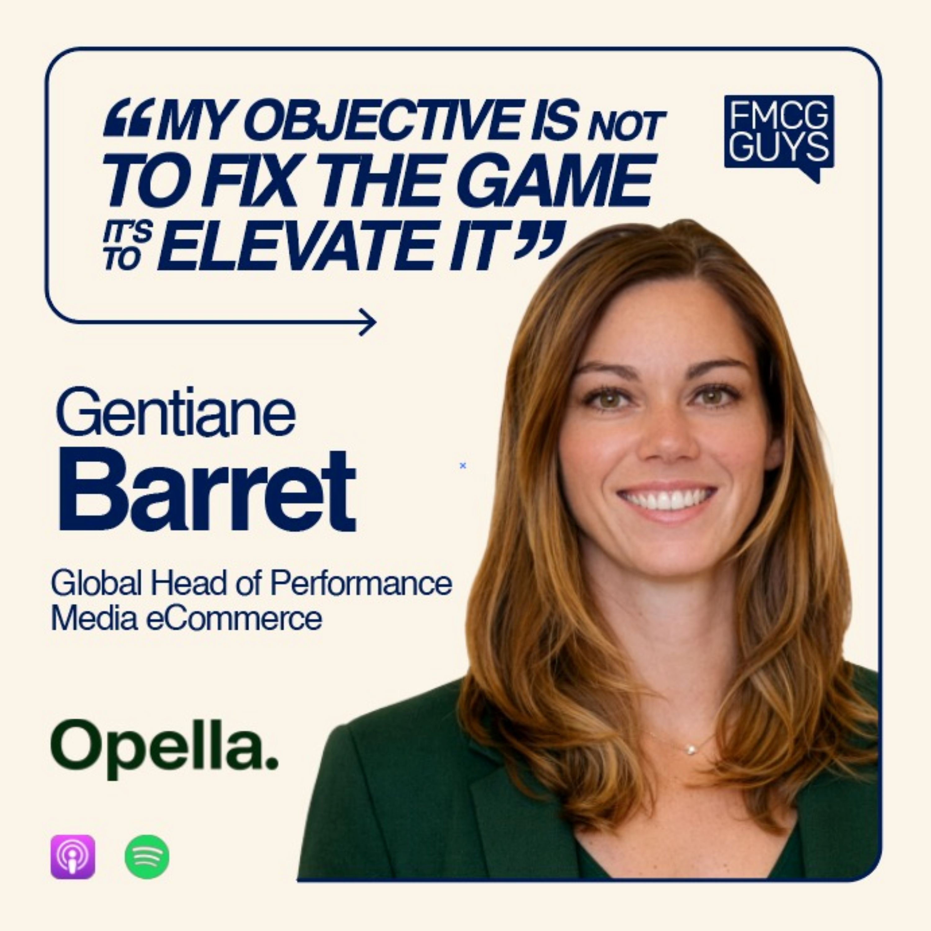 298. Gentiane Barret, Global Head of Media eCommerce and Content Live in Barcelona: An Industry Outside, In-housing, Bold Moves, Digital Shelf, Retail Media