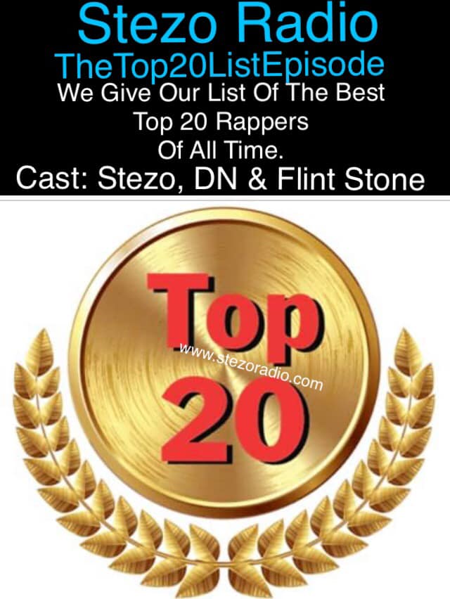 Stezo Radio-TheTop20ListEpisode