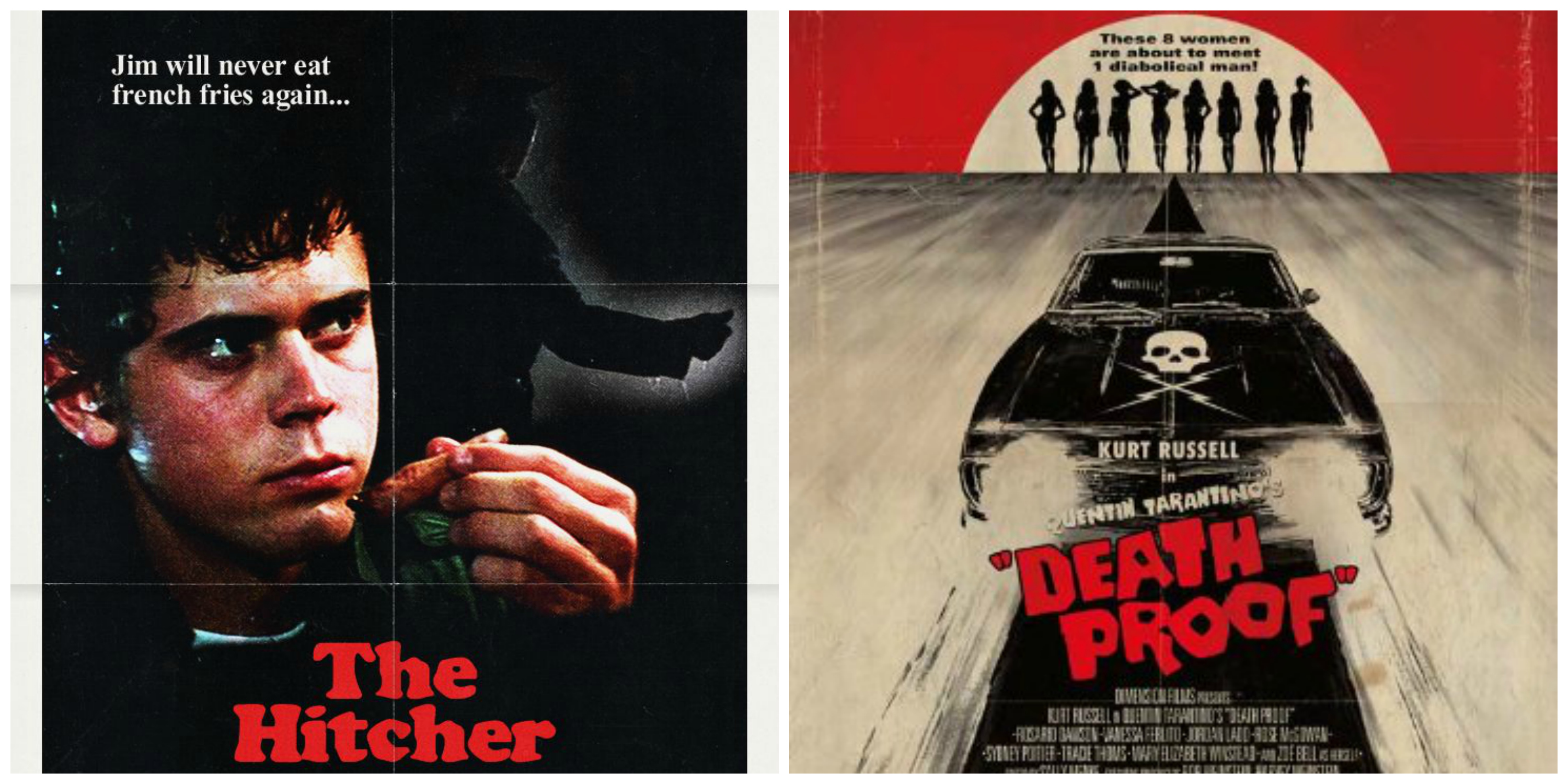 Episode 37: Terror on the Road - The Hitcher (1986) & Death Proof