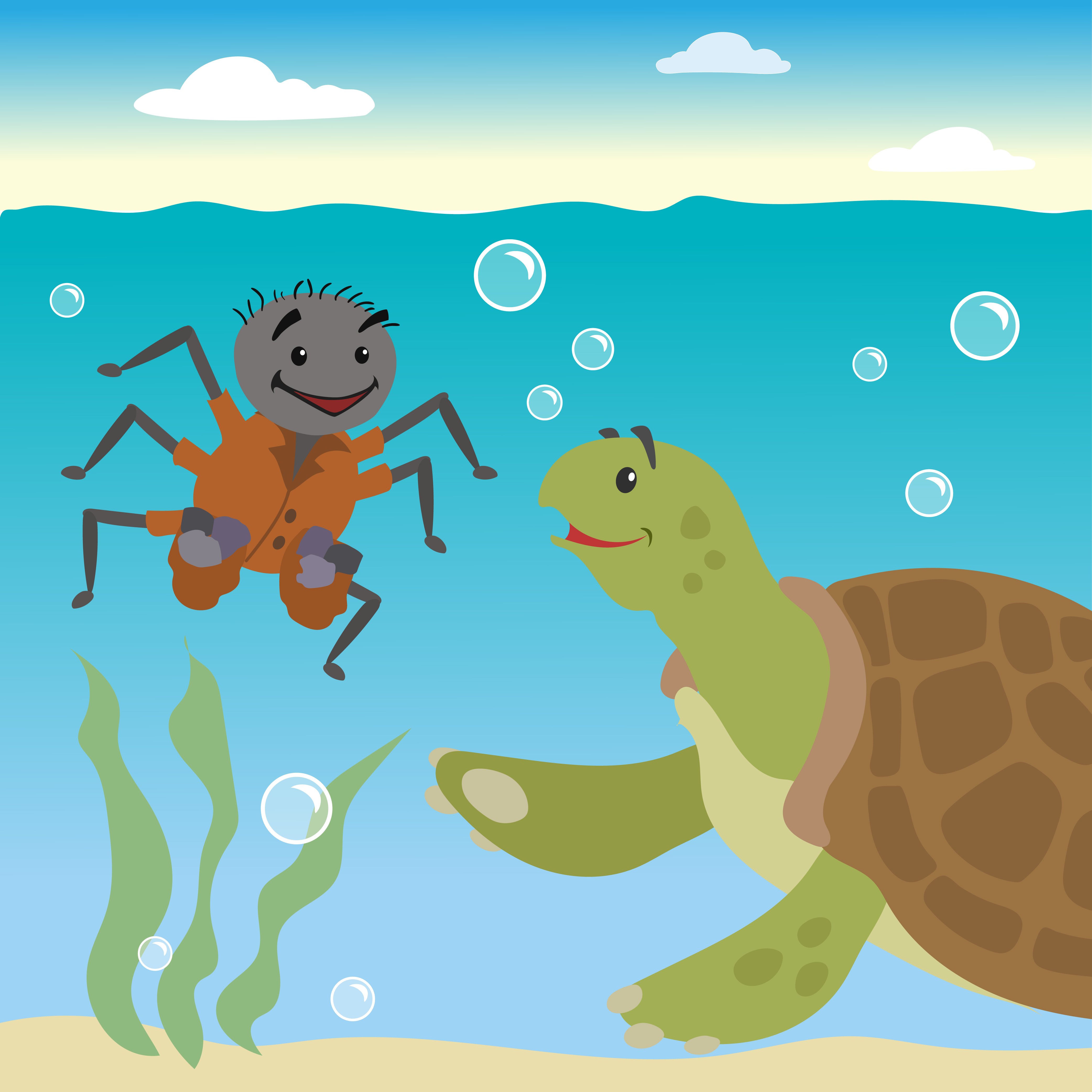 Anansi and Turtle - Storytelling Podcast for Kids-Encore Episode