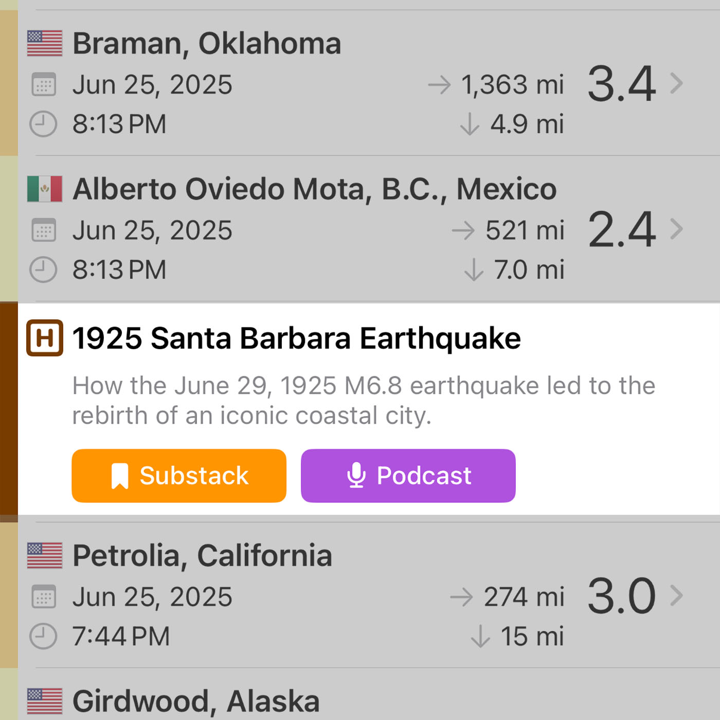 Earthquake!