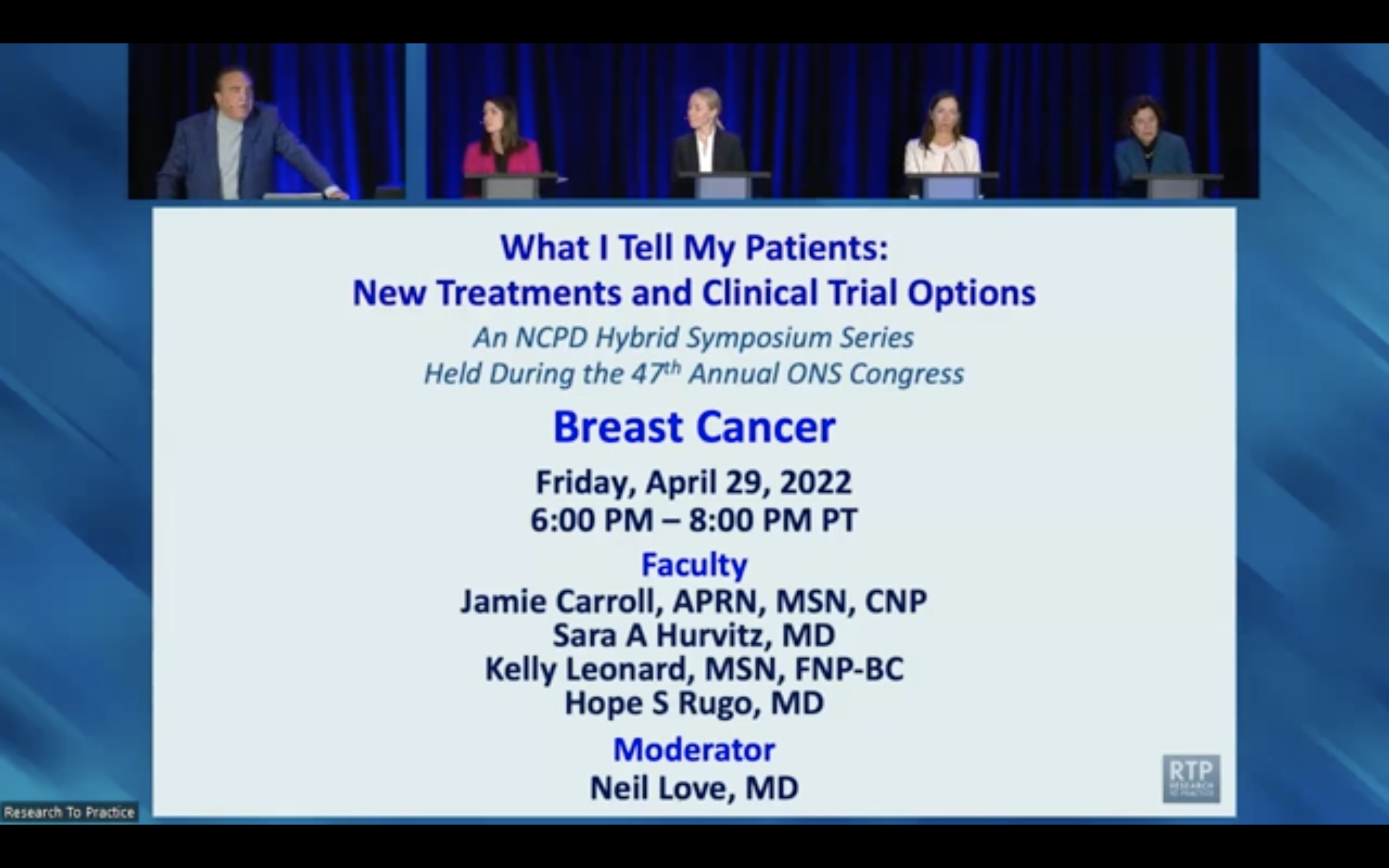 Research To Practice | Oncology Videos
