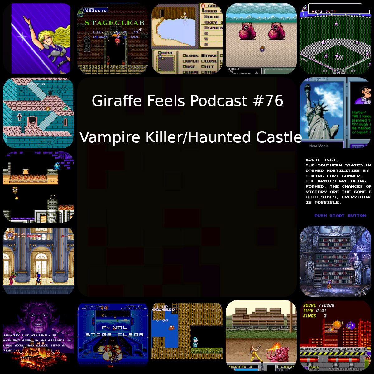 Giraffe Feels: A Retro Video Game Podcast