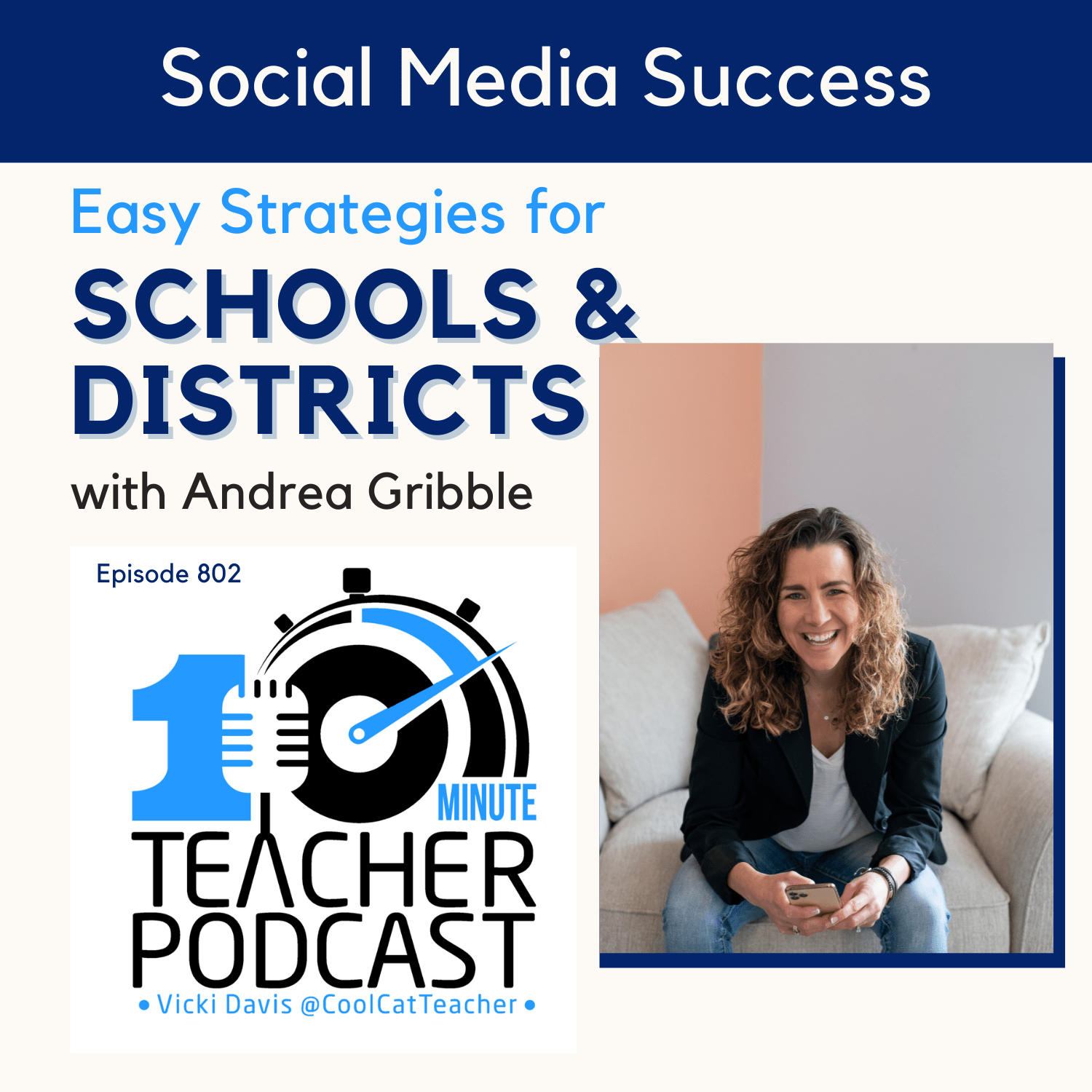 cover of episode Social Media Success: Easy Strategies For Schools And Districts