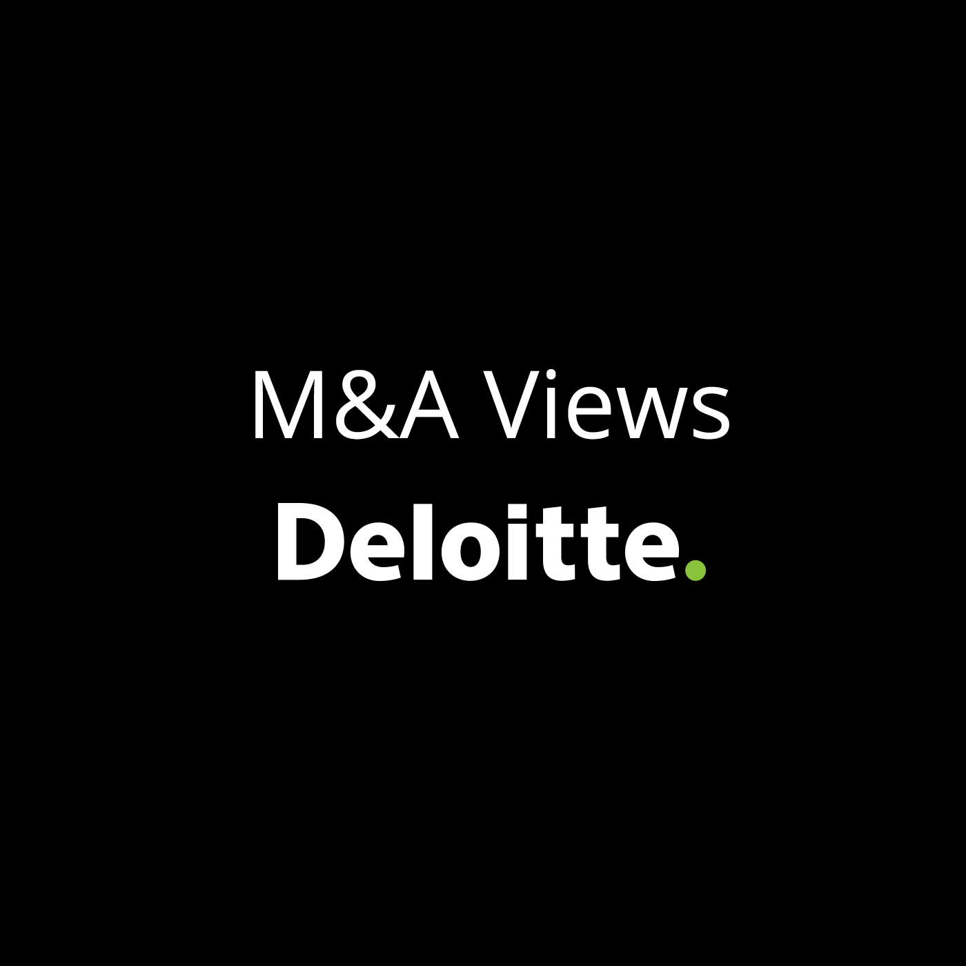 Driving performance: The future of automotive M&A