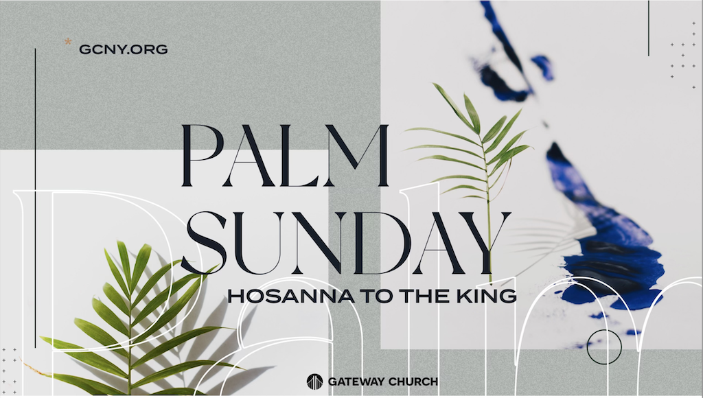 Jesus Is My King: A Palm Sunday Message