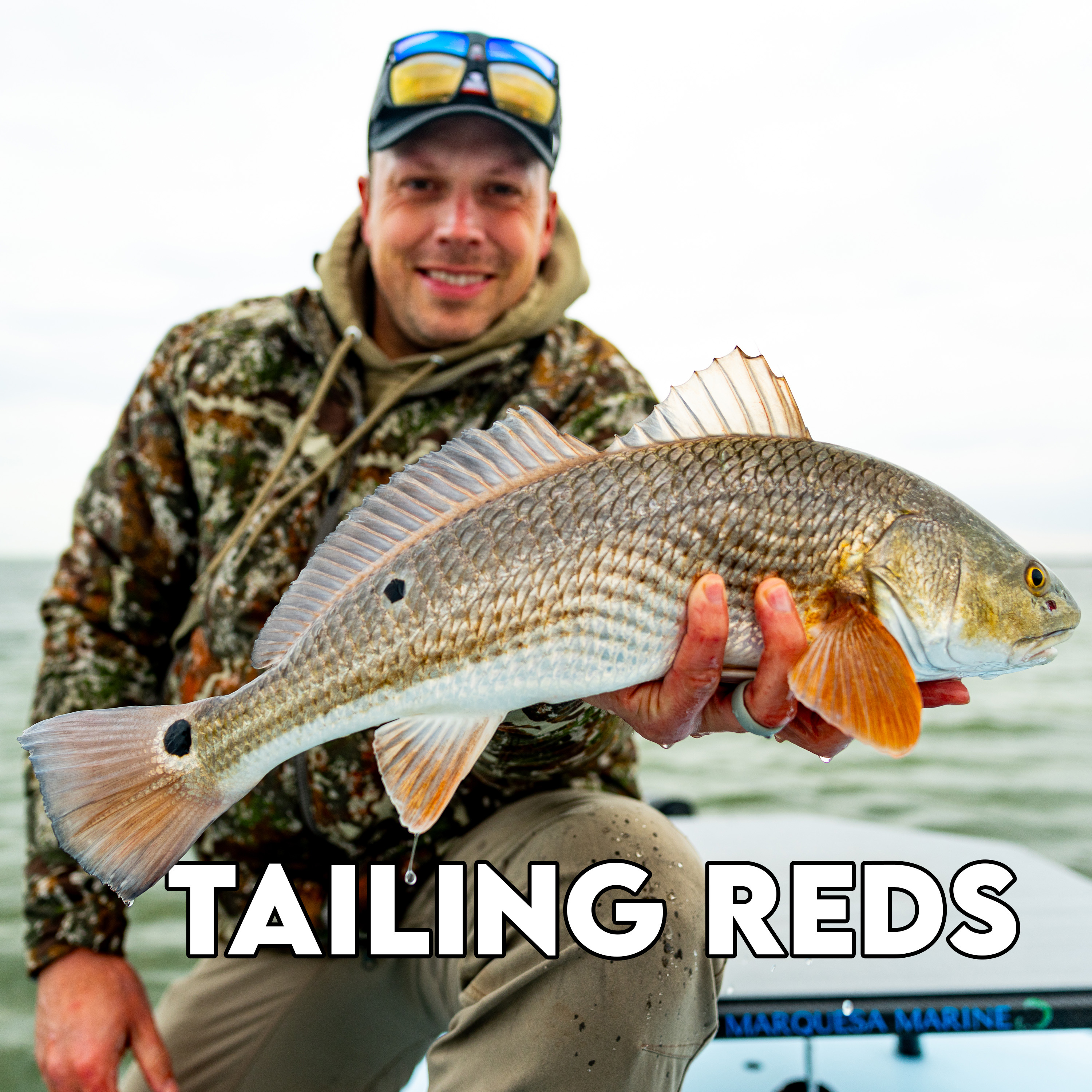 Tyler's First Red Fish! (Texas Coast is the BEST Fishery on the Planet) E413