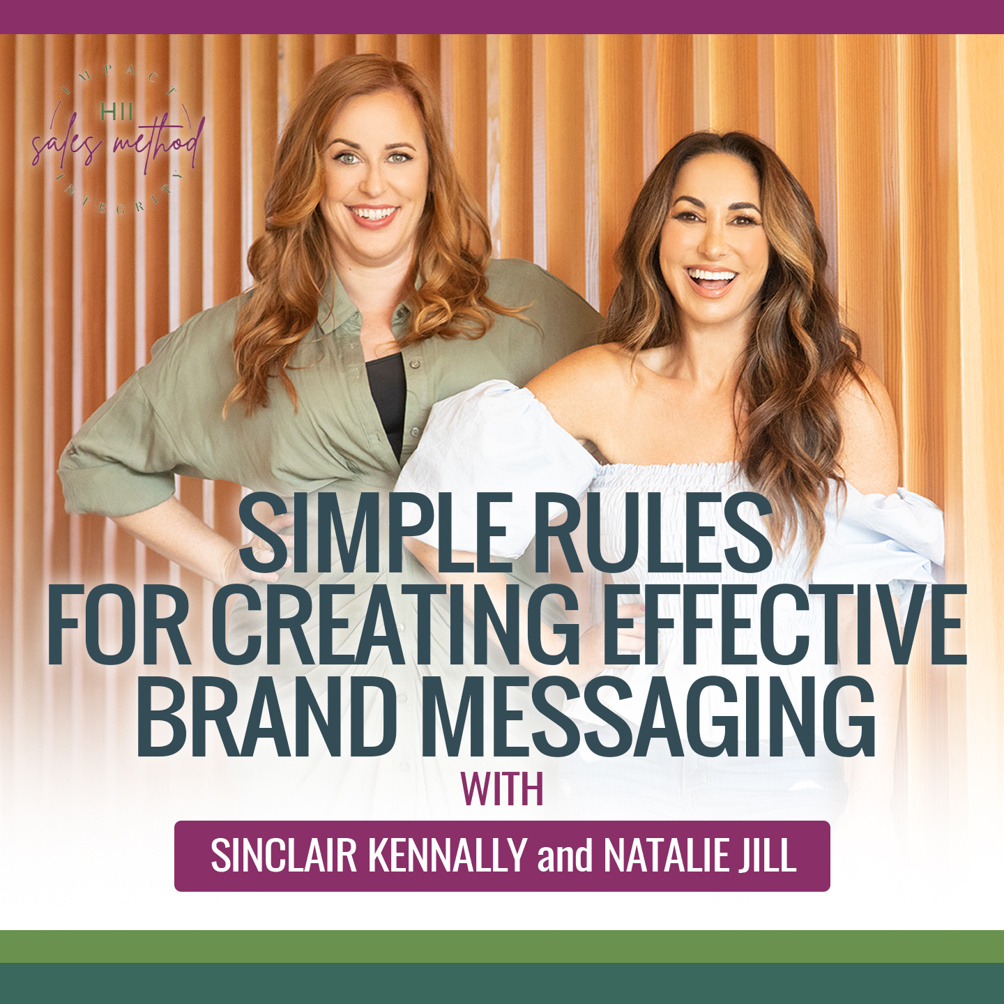 High Impact Sales with Natalie Jill & Sinclair Kennally