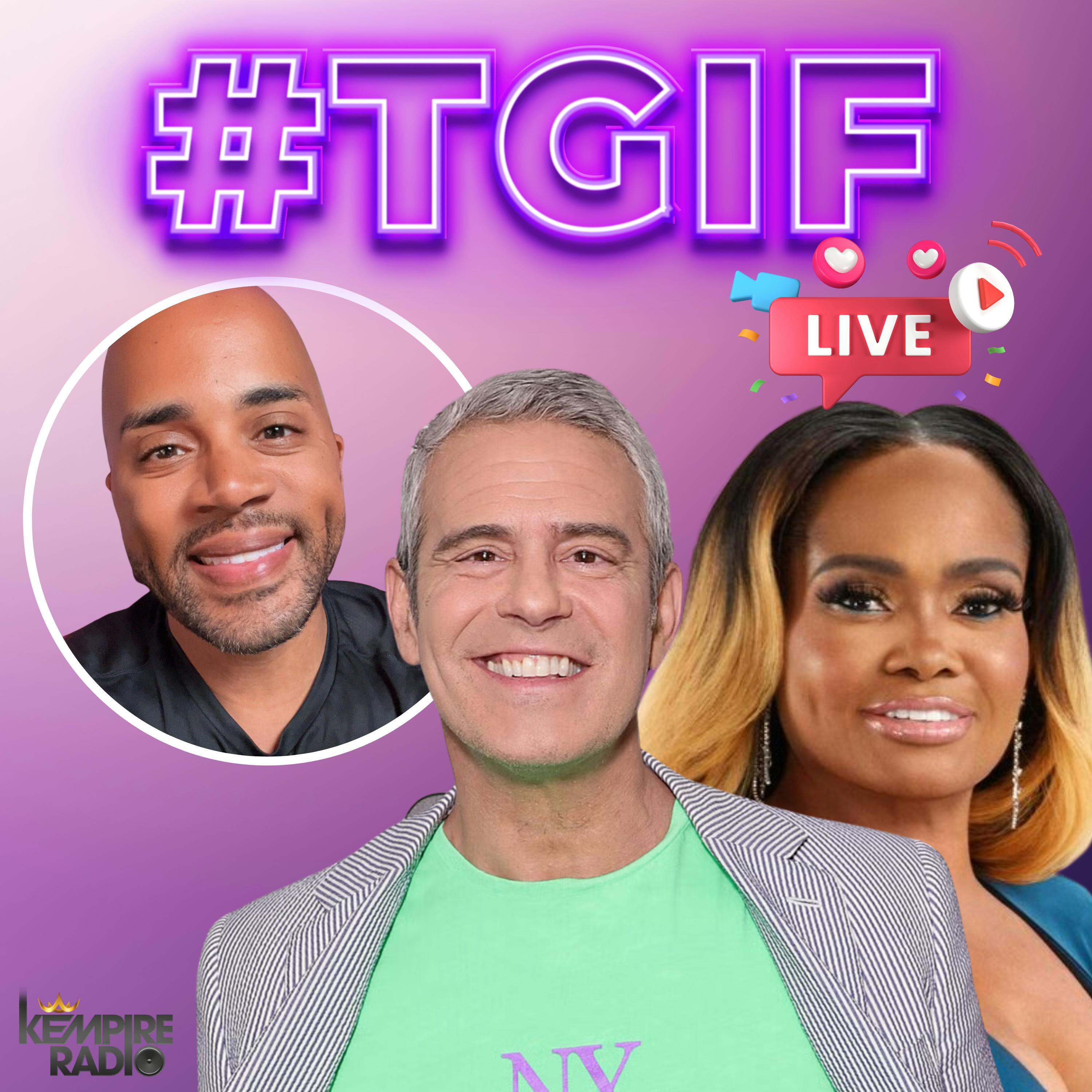 TGIF LIVE | Andy Cohen SCAMMED, Dr. Heavenly Speaks Out & Peter Thomas ARRESTED