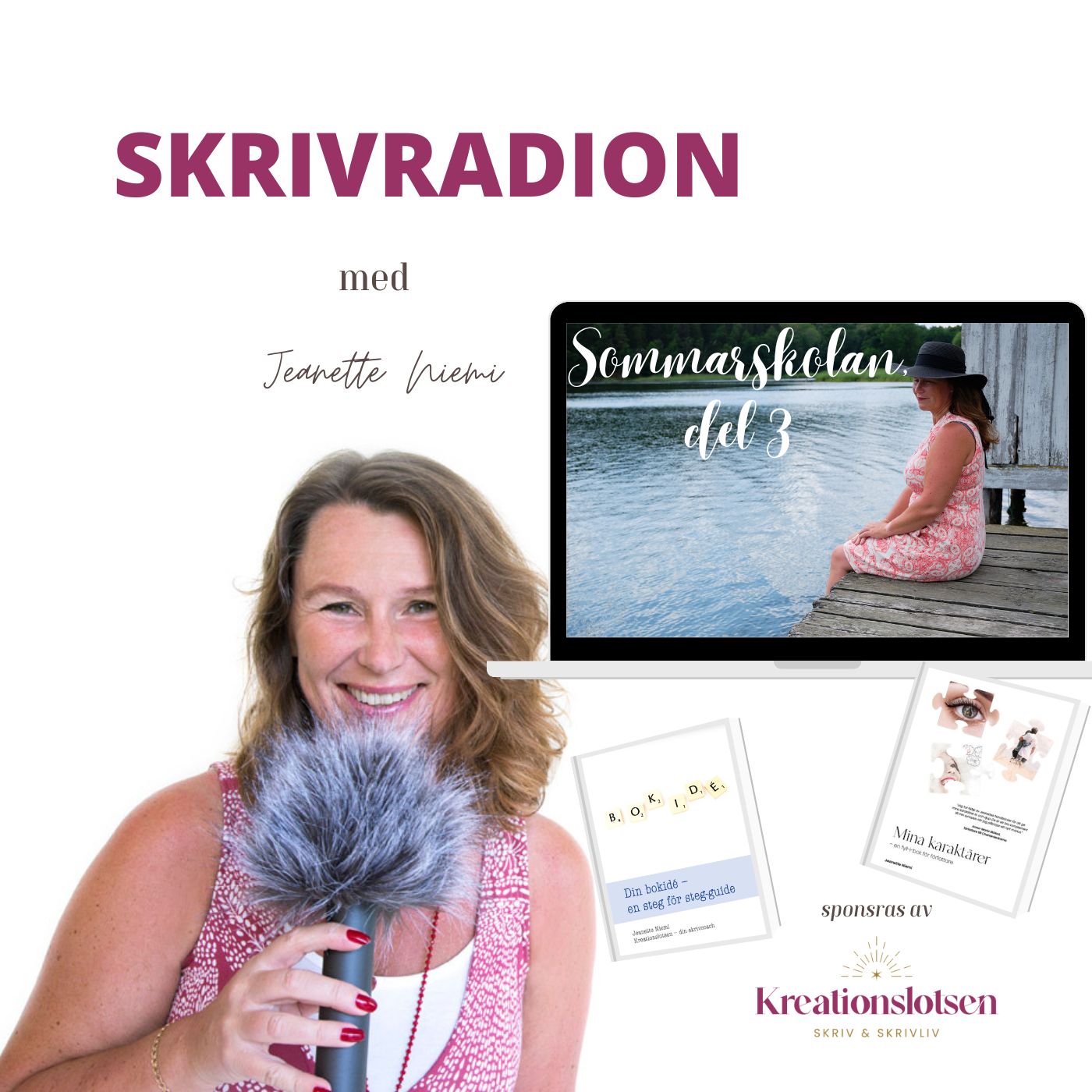 #208 Skrivradion: Sommarskolan, del 3 – Dags att skriva ett första manusutkast