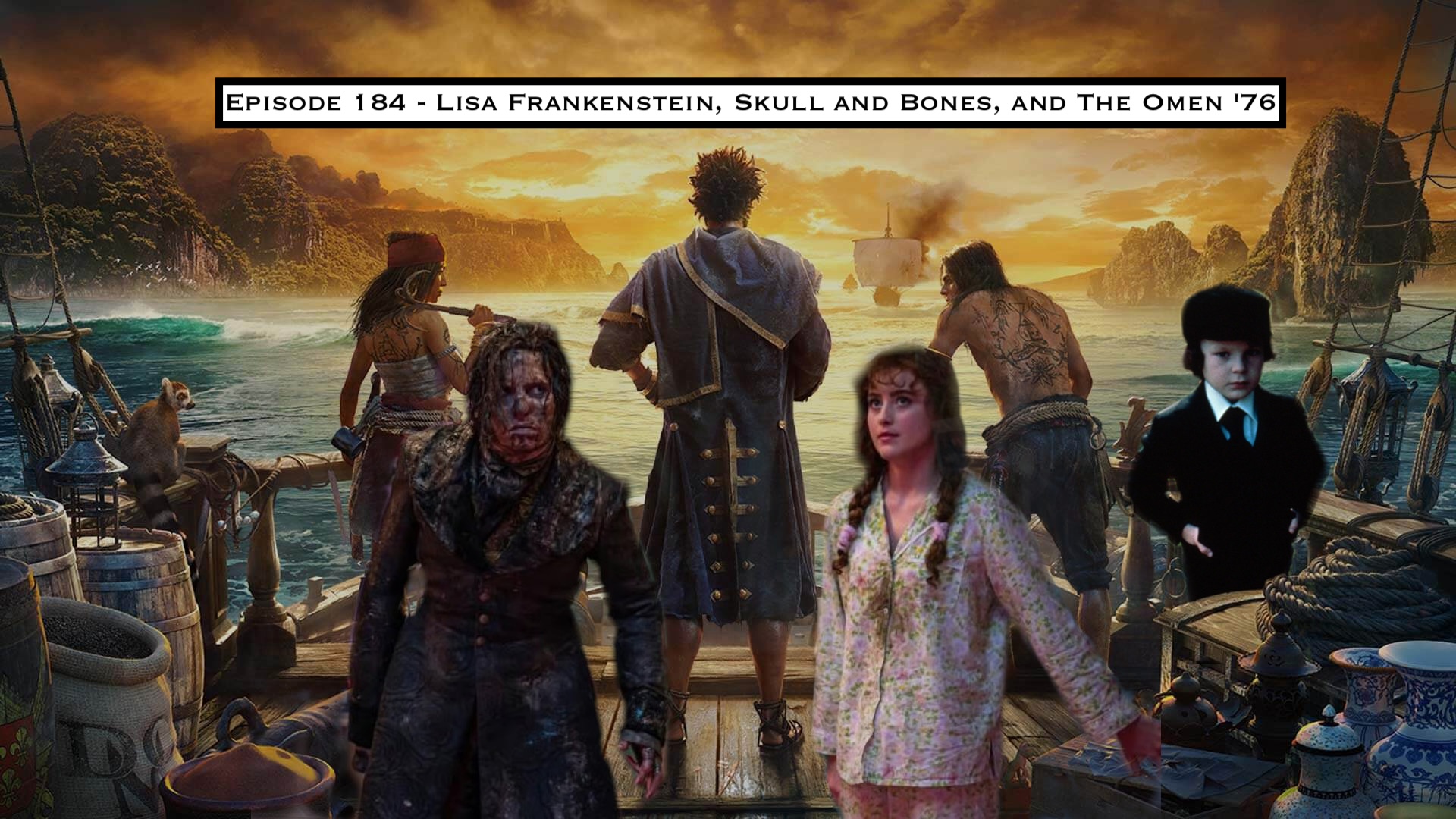 184. Lisa Frankenstein, Skull and Bones, and The Omen '76