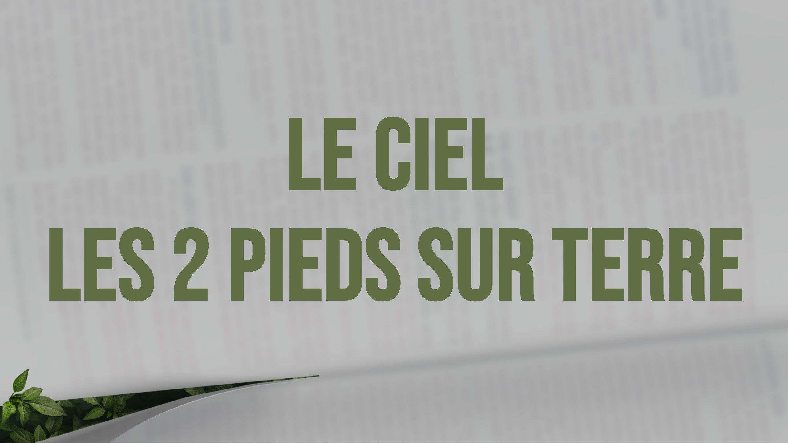 La puissance de la Proclamation