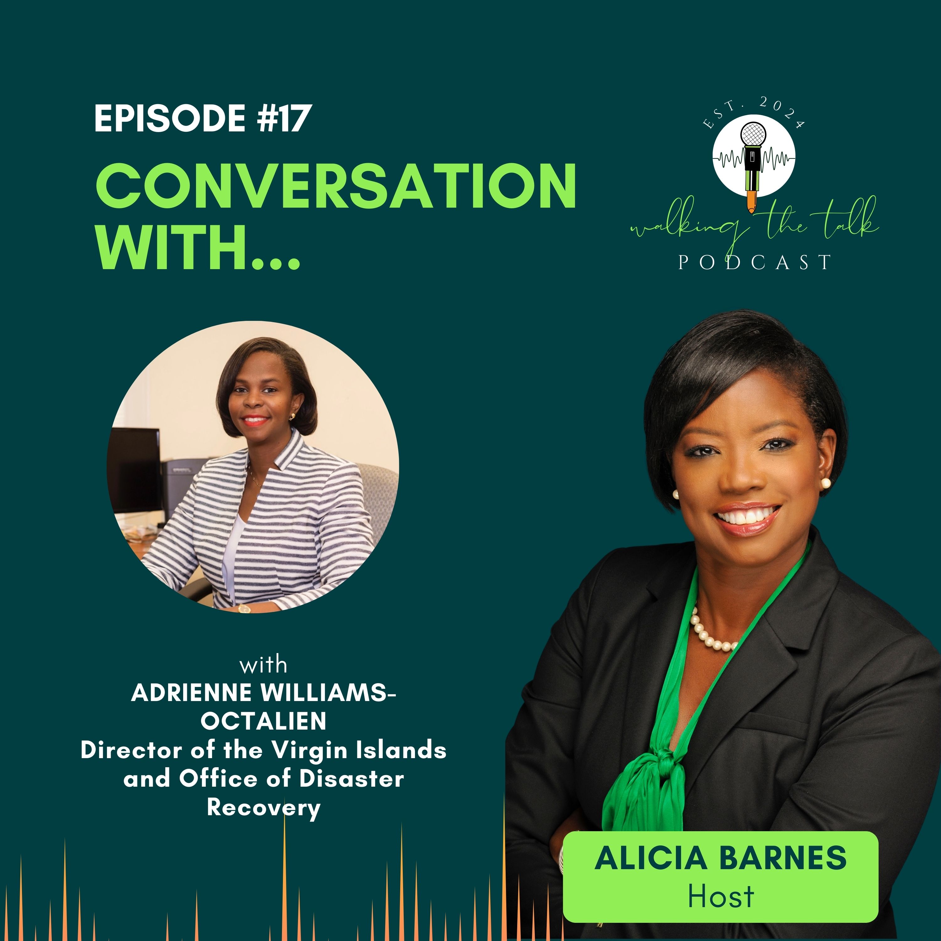 Walking the Talk Podcast with Alicia Barnes
