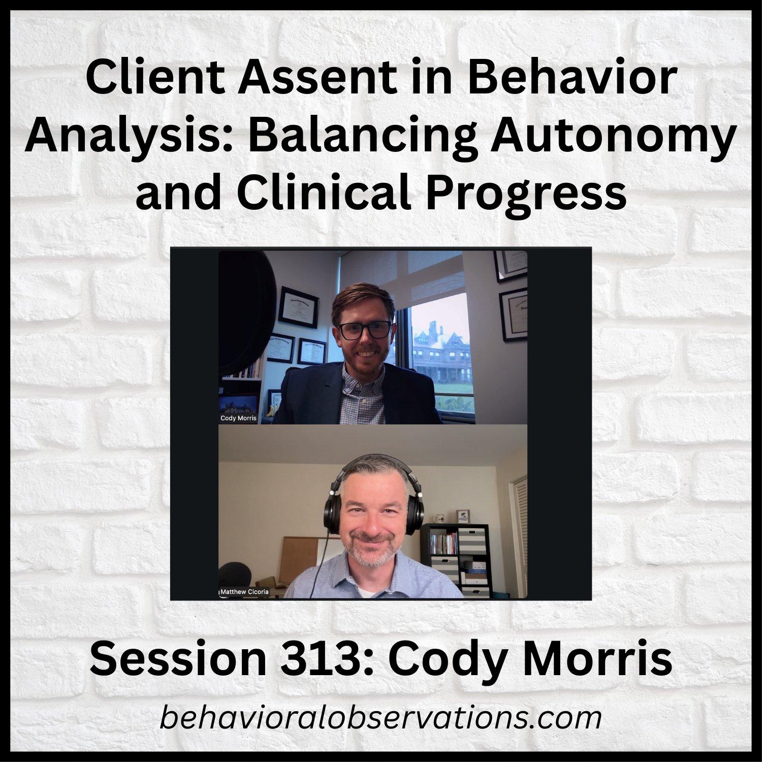 The Behavioral Observations Podcast with Matt Cicoria