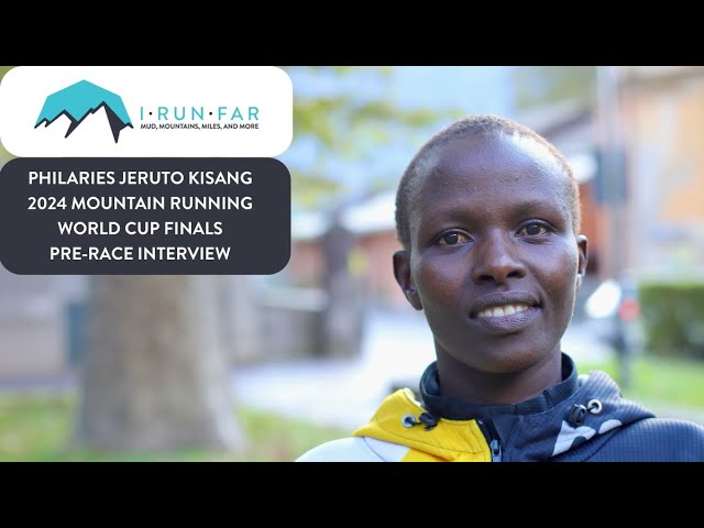 Philaries Jeruto Kisang Pre-2024 Mountain Running World Cup Finals Interview