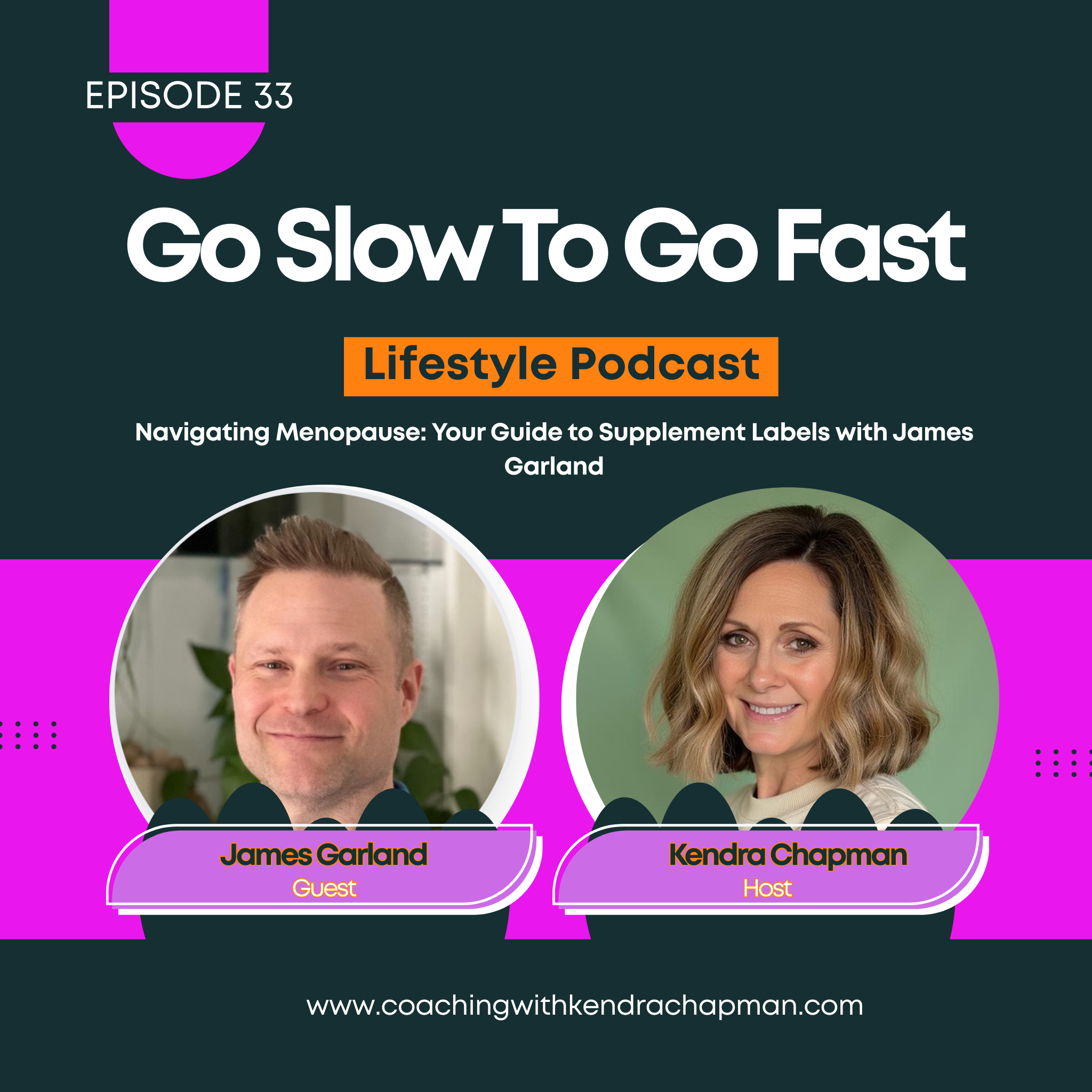 Navigating Menopause: Your Guide to Supplement Labels with James Garland: E33