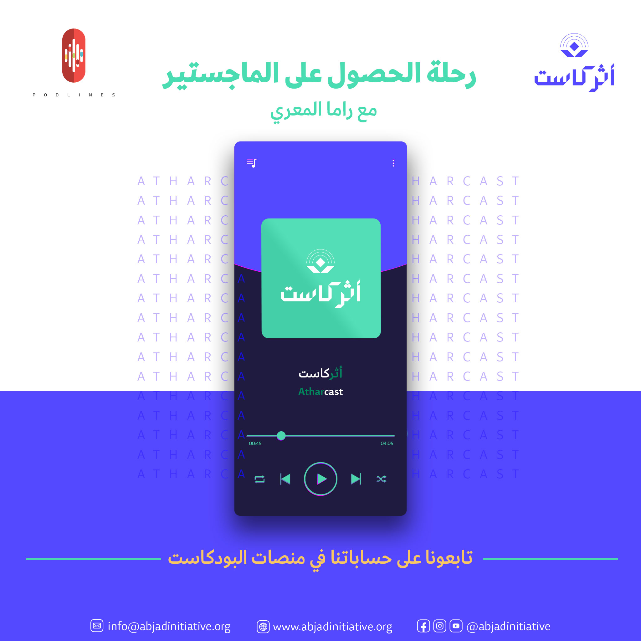 رحلة الحصول على الماجستير(راما المعري)