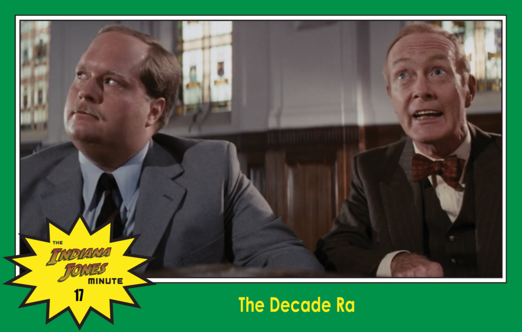 Raiders of the Lost Ark Minute 17: The Decade Ra, with Star Wars Minute