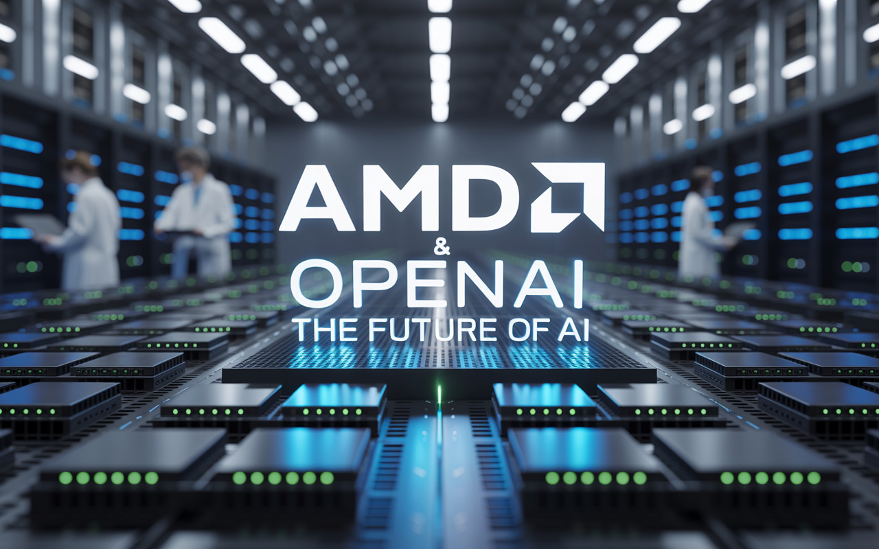 AMD Scores Landmark Deal with OpenAI, Mounting a Major Challenge to Nvidia