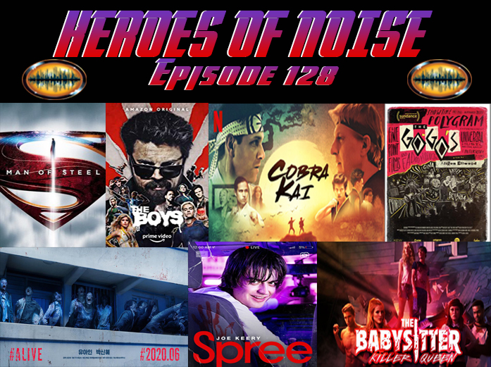 Man Of Steel, The Boys S2 (so far), Cobra Kai, The GoGos, Spree, #ALIVE, & The Babysitter: KillerQueen