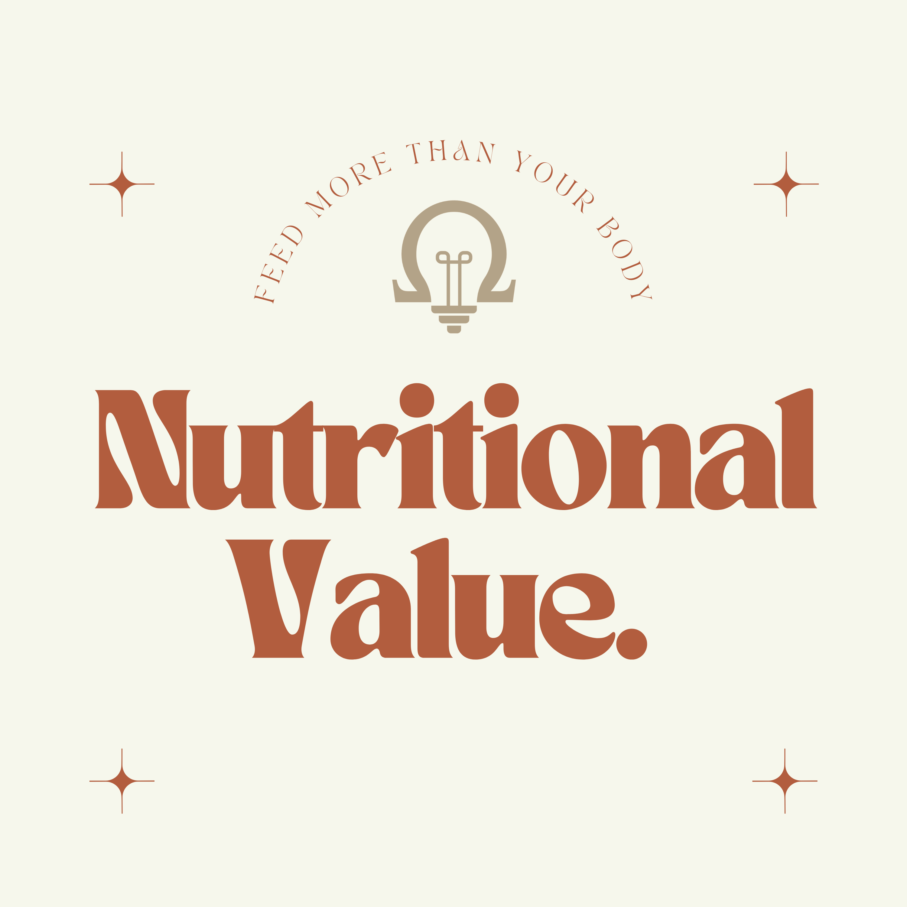 Nutritional Value cover art