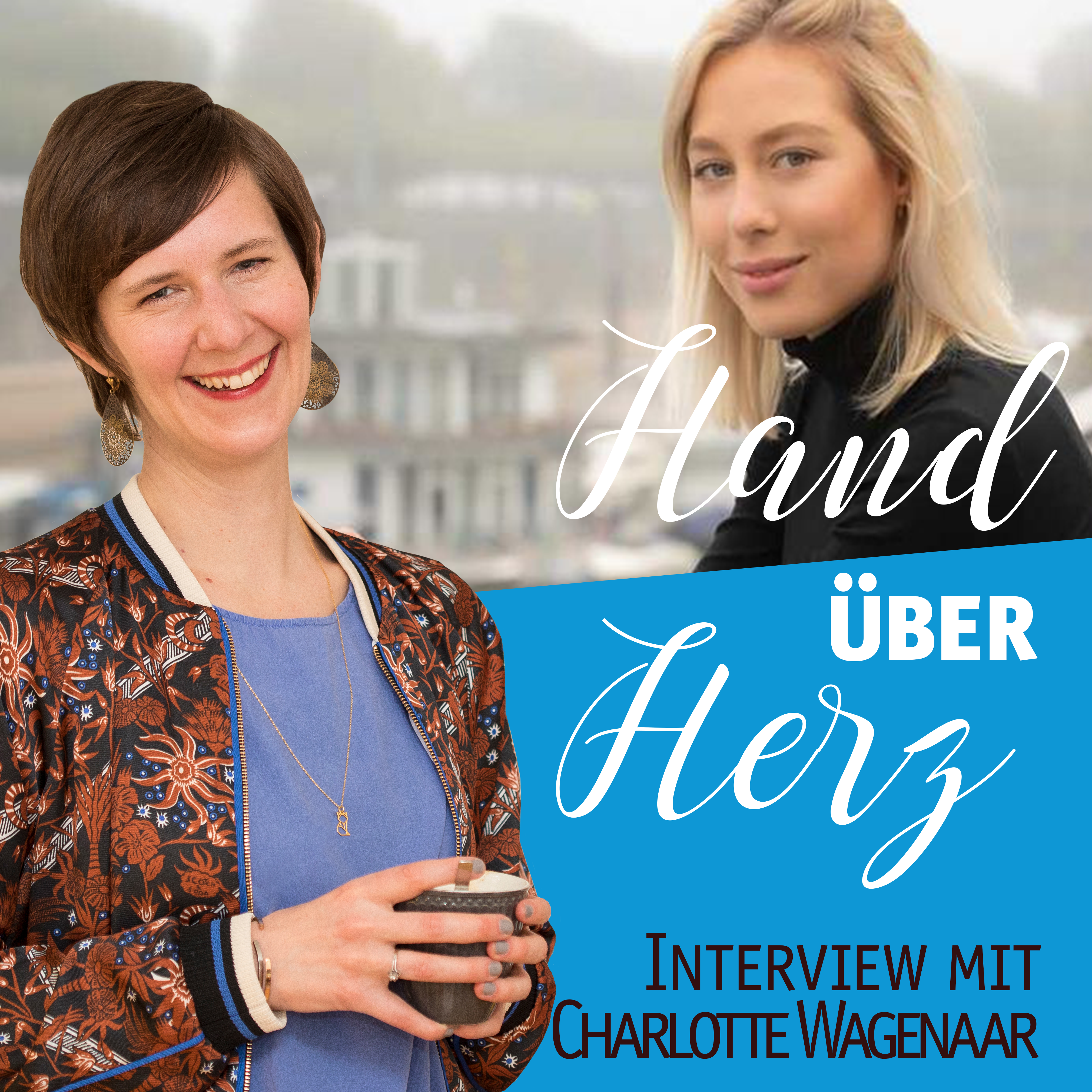 Hand über Herz