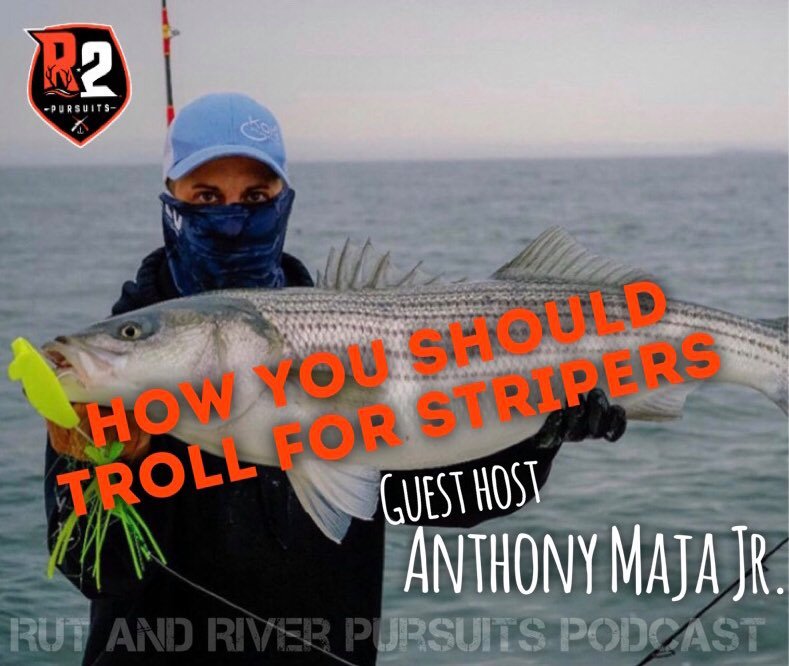 How You Should Troll For Stripers - Guest Host Anthony Maja