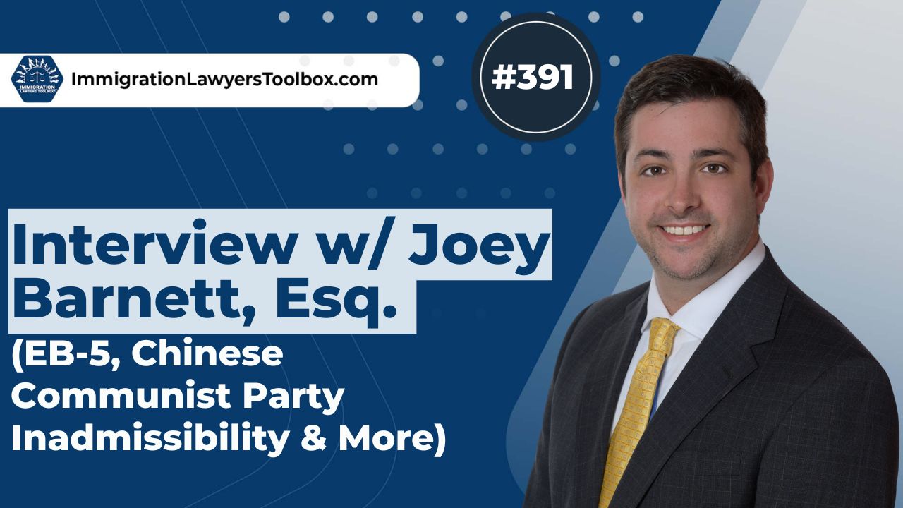 The Immigration Lawyers Podcast | Discussing Visas, Green Cards & Citizenship: Practice & Policy
