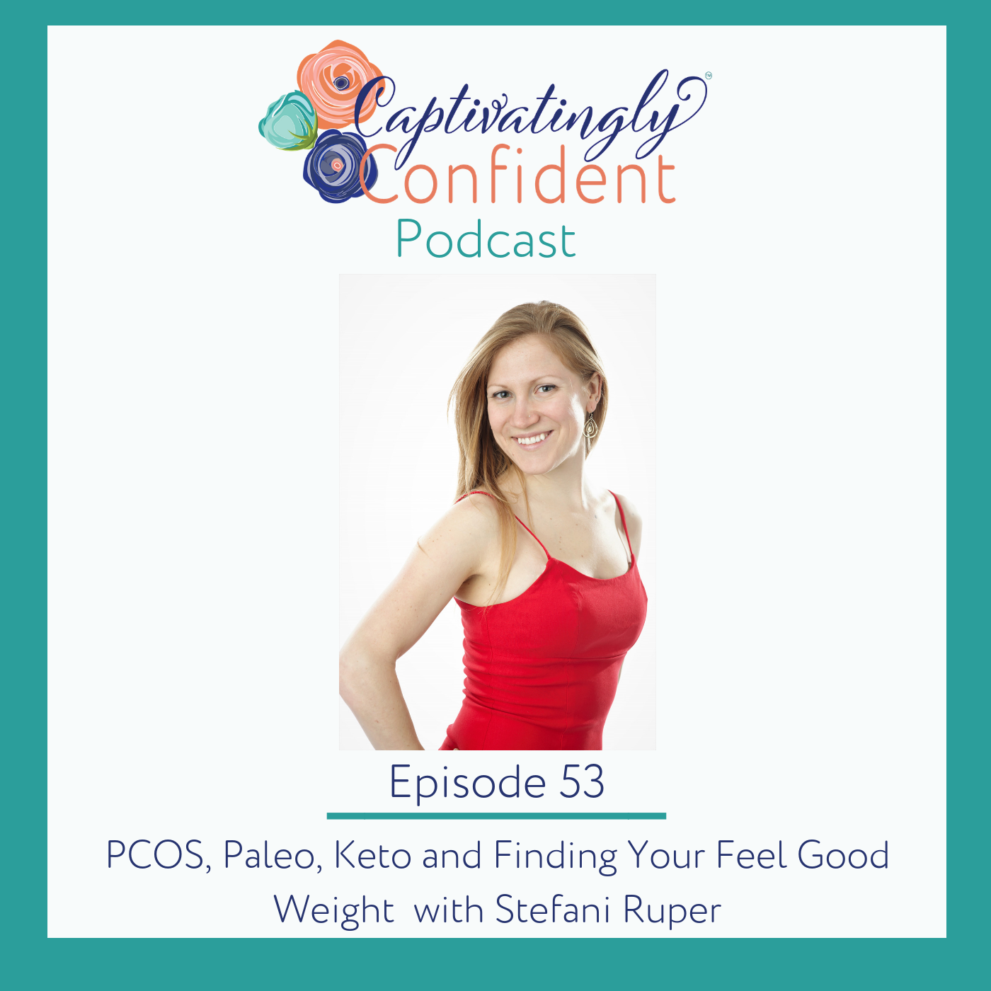 Episode 53- PCOS, Paleo, Keto and Finding Your Feel Good Weight  with Stefani Ruper