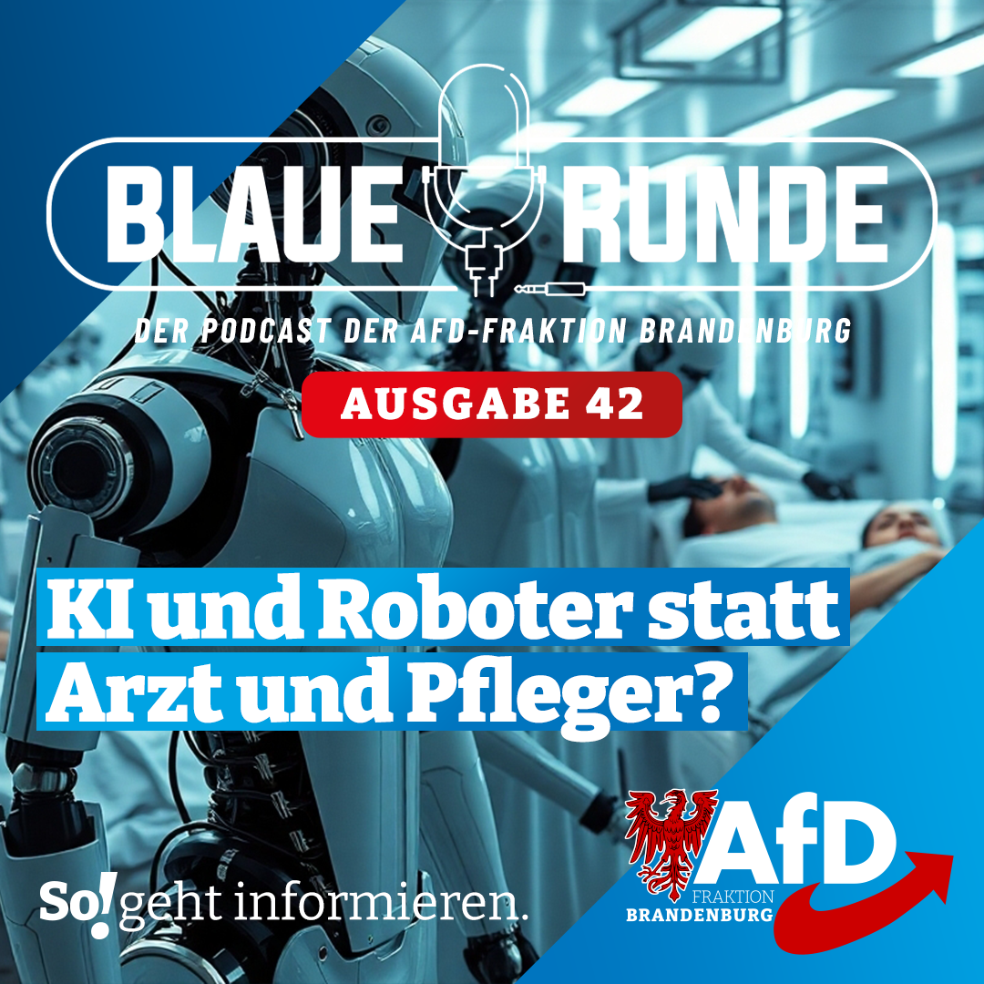 KI und Roboter statt Arzt und Pfleger? | Die Blaue Runde, Ausgabe 42/25 vom 13. Juli 2025